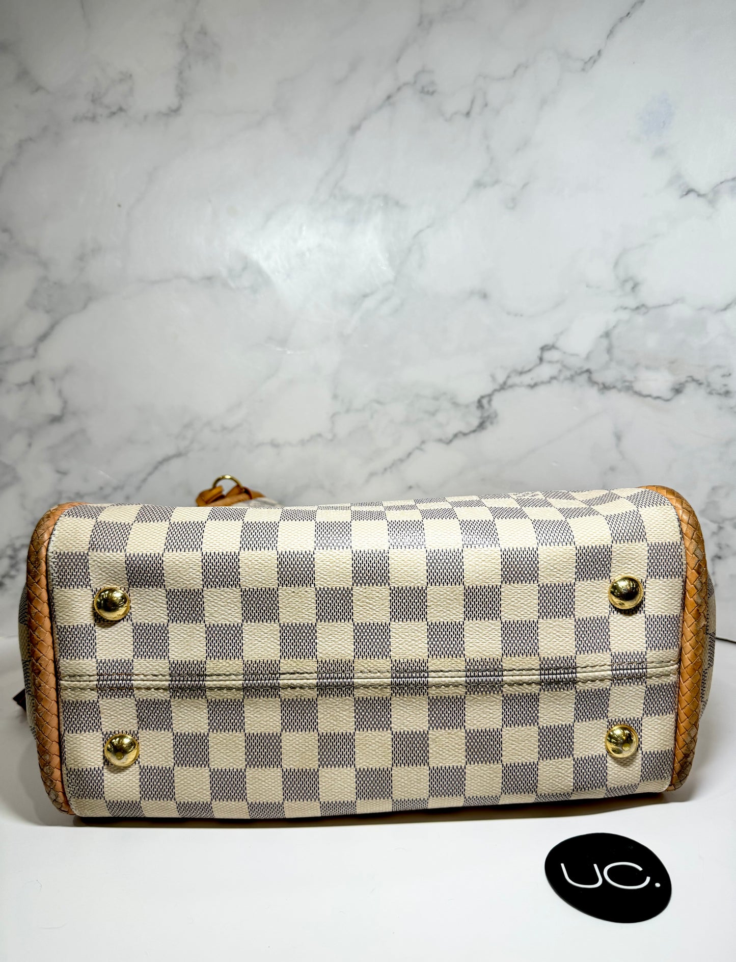 Louis Vuitton Propriano Handbag Damier Azur