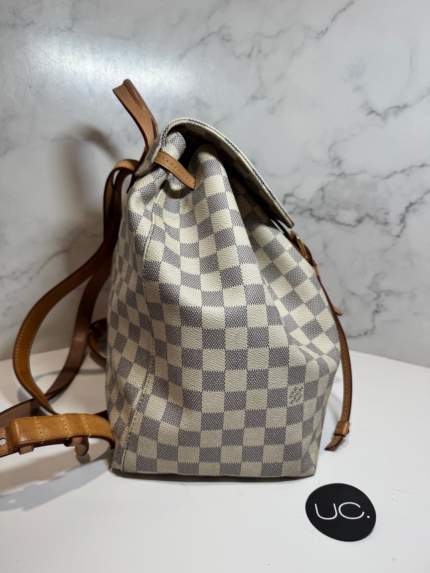 Louis Vuitton Damier Azur Sperone Backpack