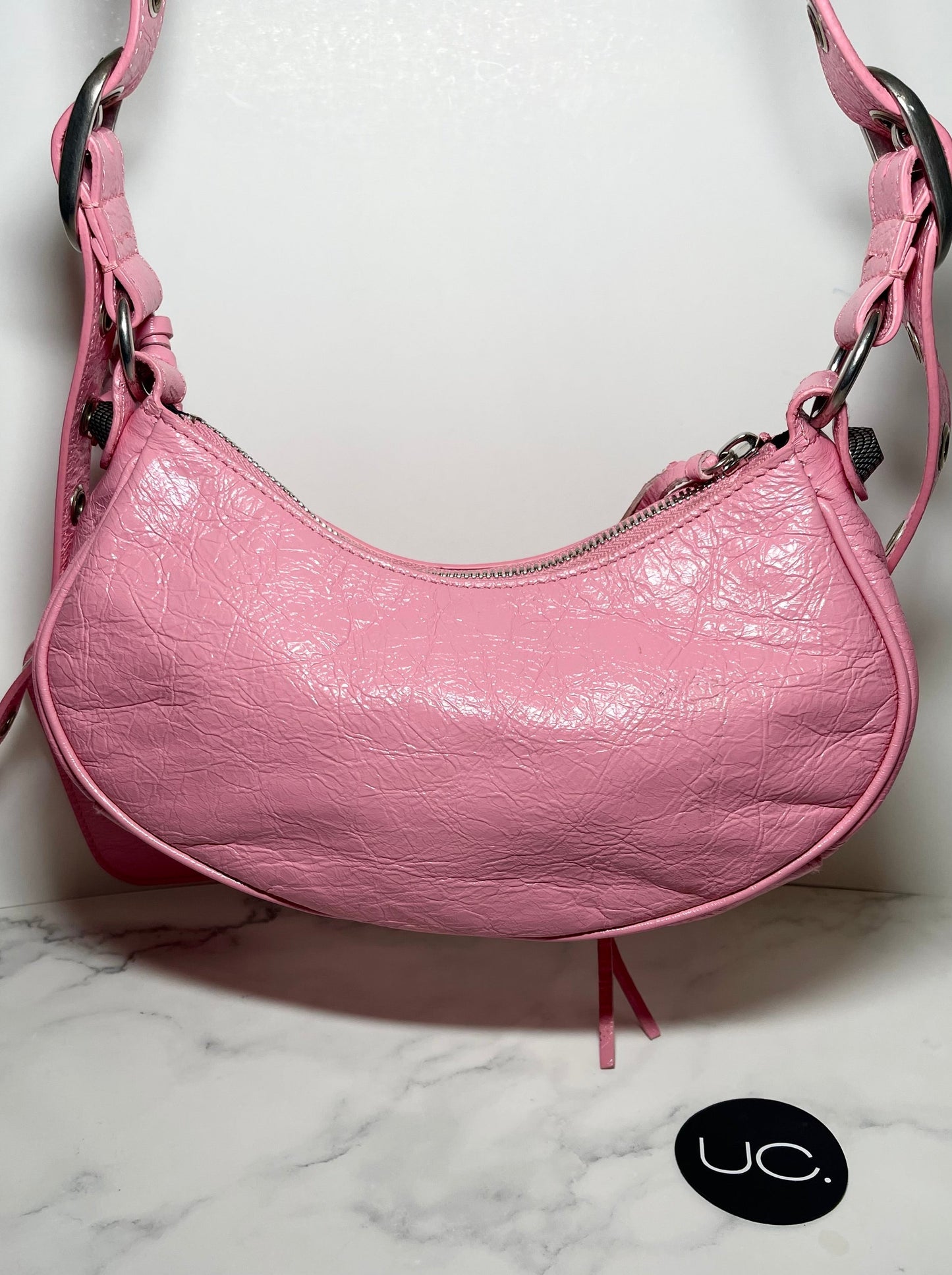 Balenciaga LE Cagole XS Shoulder Bag in Pink