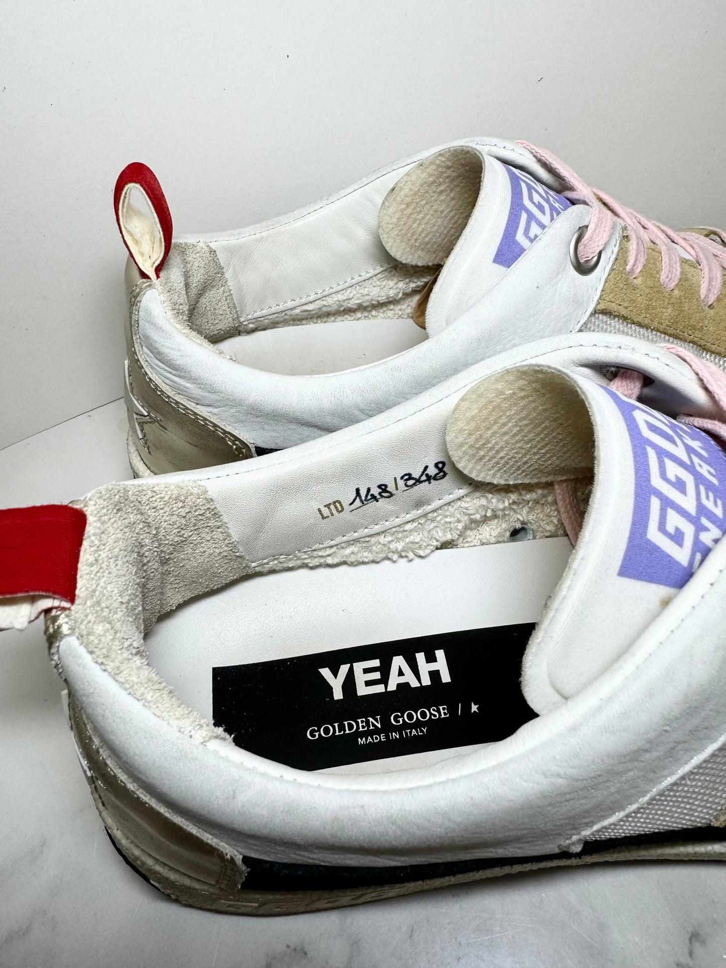 Golden Goose Yeah Sneakers, Size 38