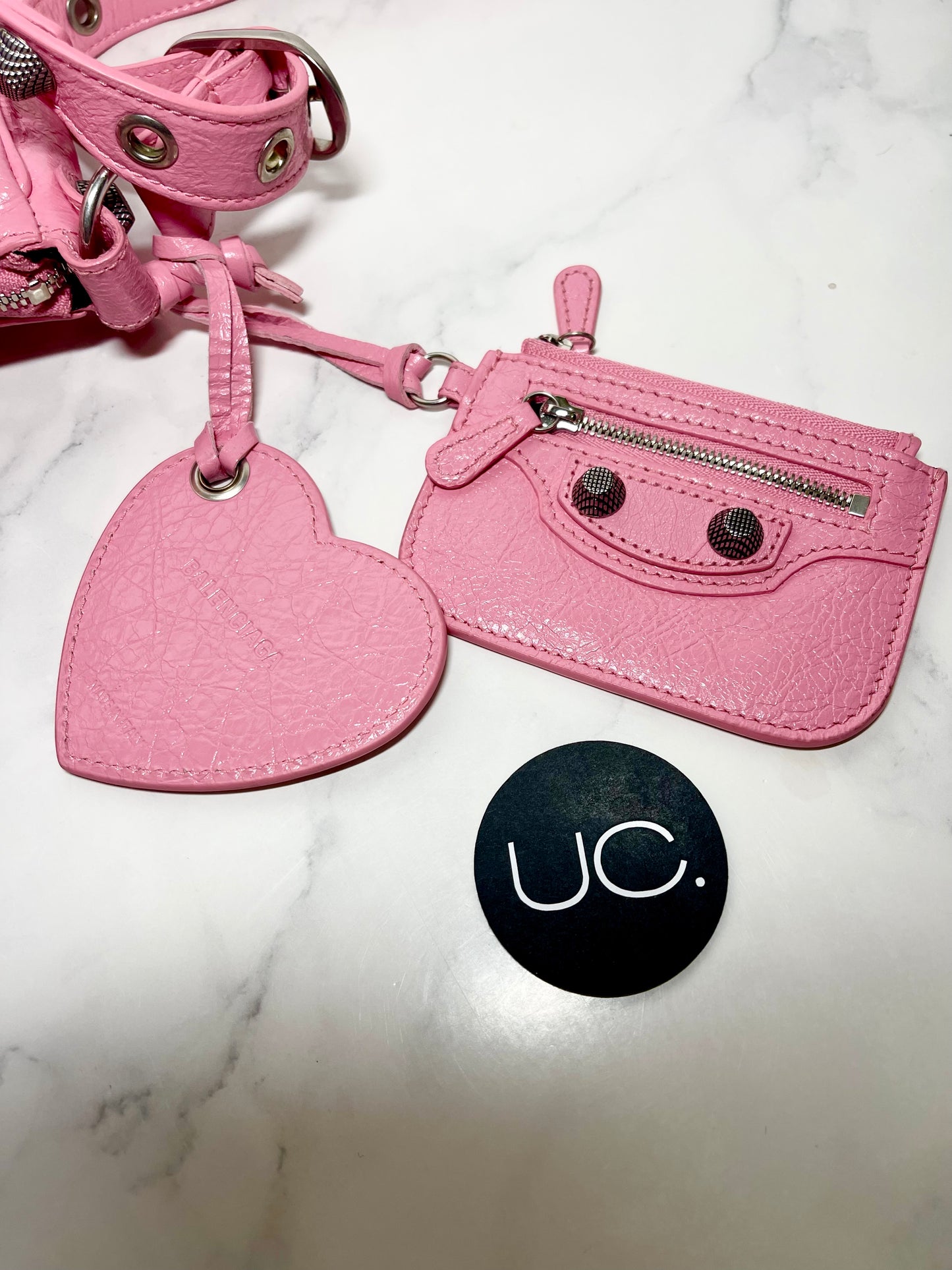 Balenciaga LE Cagole XS Shoulder Bag in Pink