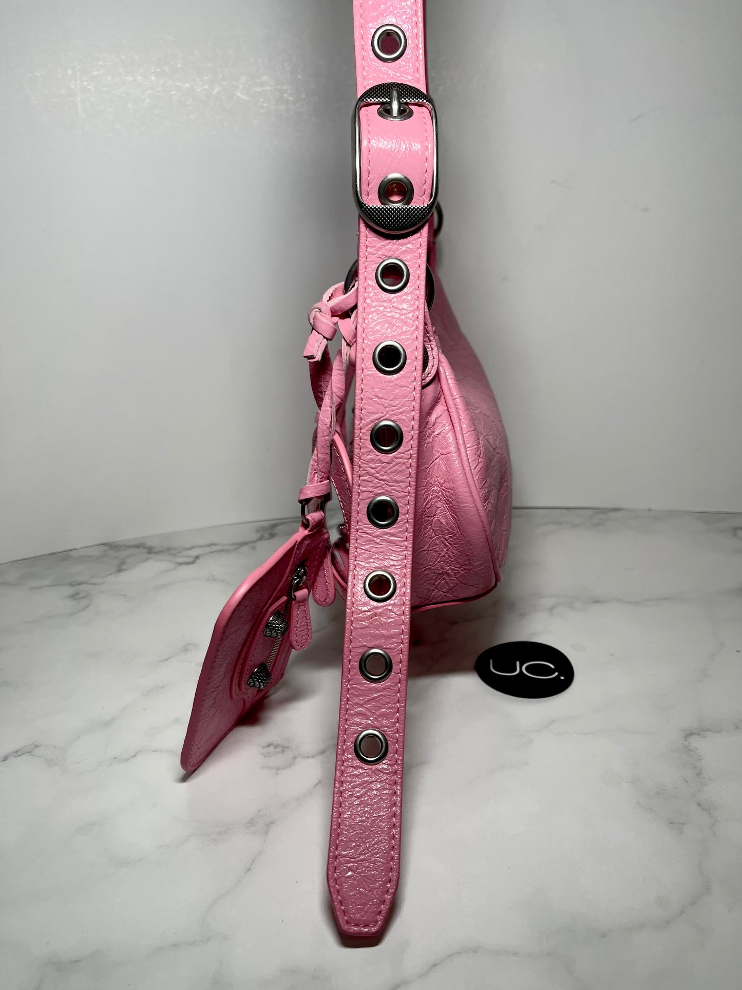 Balenciaga LE Cagole XS Shoulder Bag in Pink