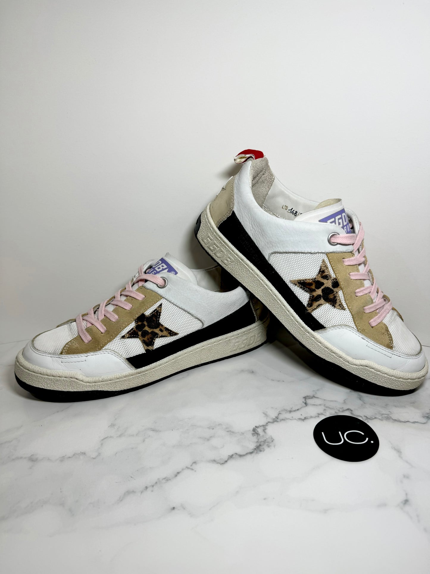 Golden Goose Yeah Sneakers, Size 38