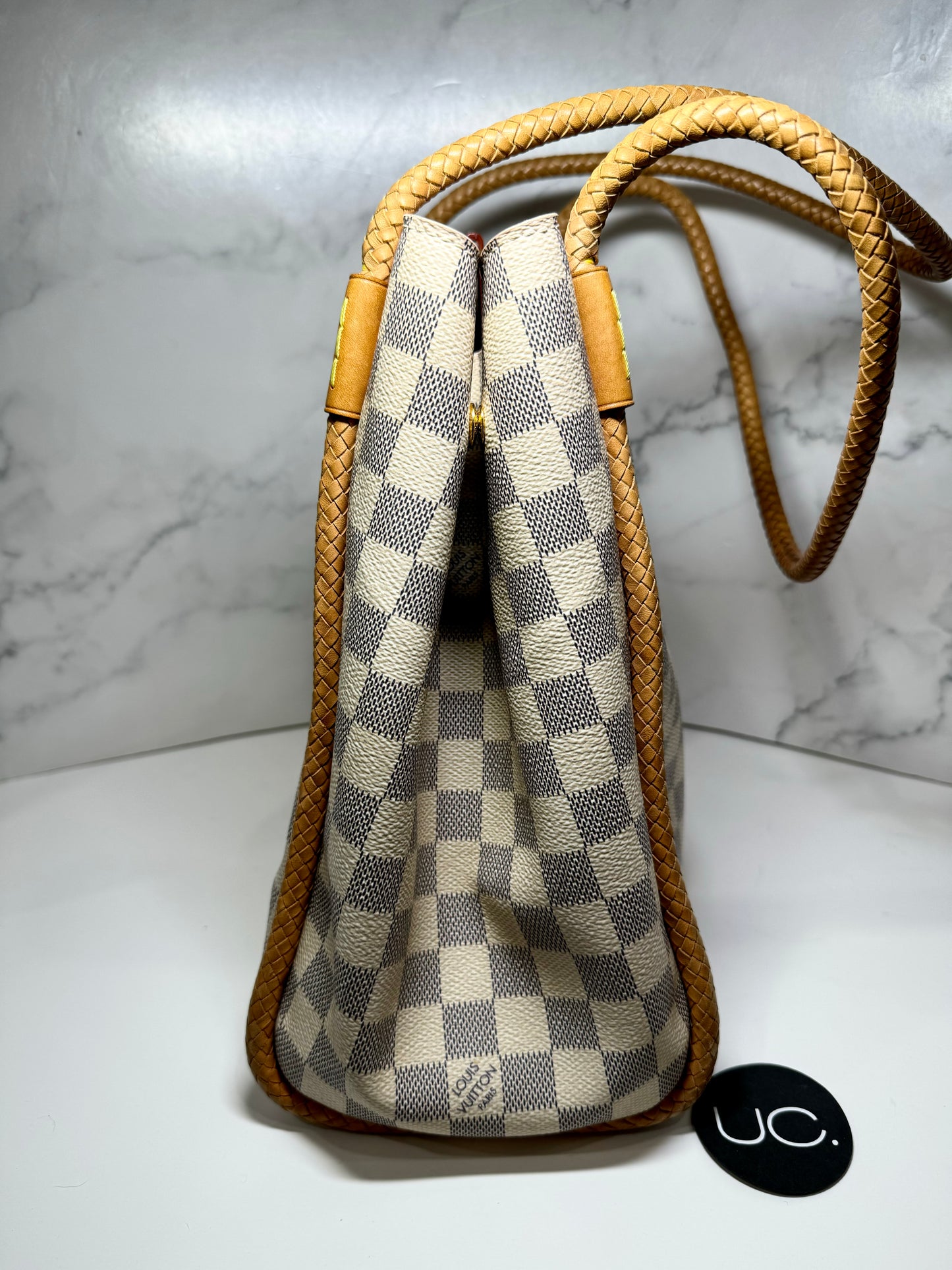 Louis Vuitton Propriano Handbag Damier Azur