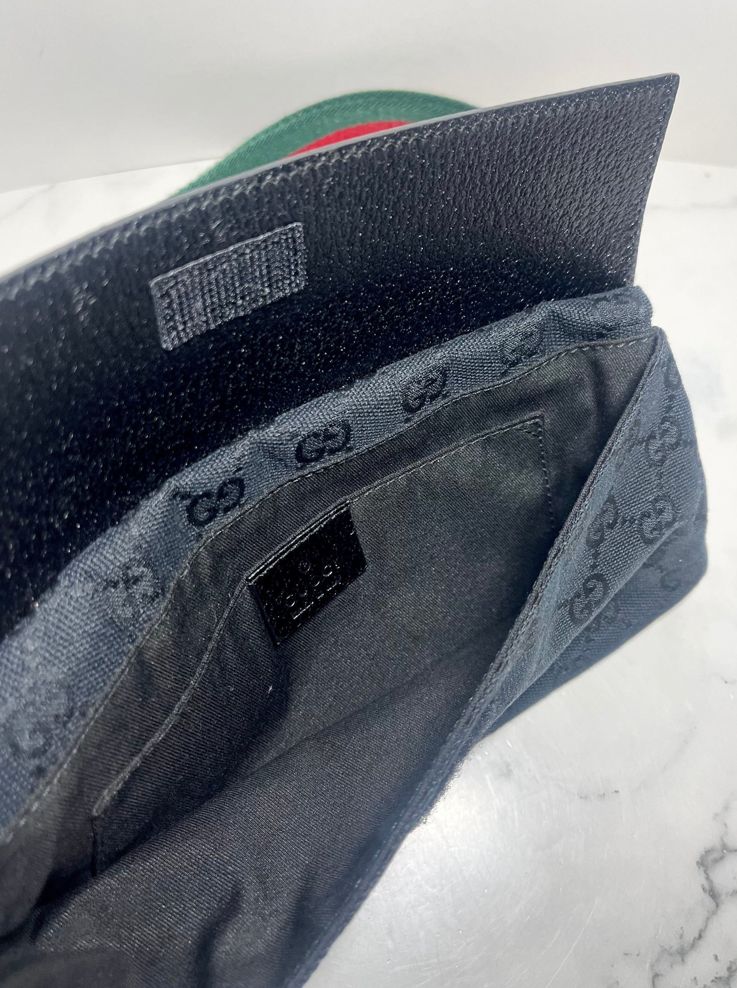 Gucci GG Canvas Web Belt Bag, Black