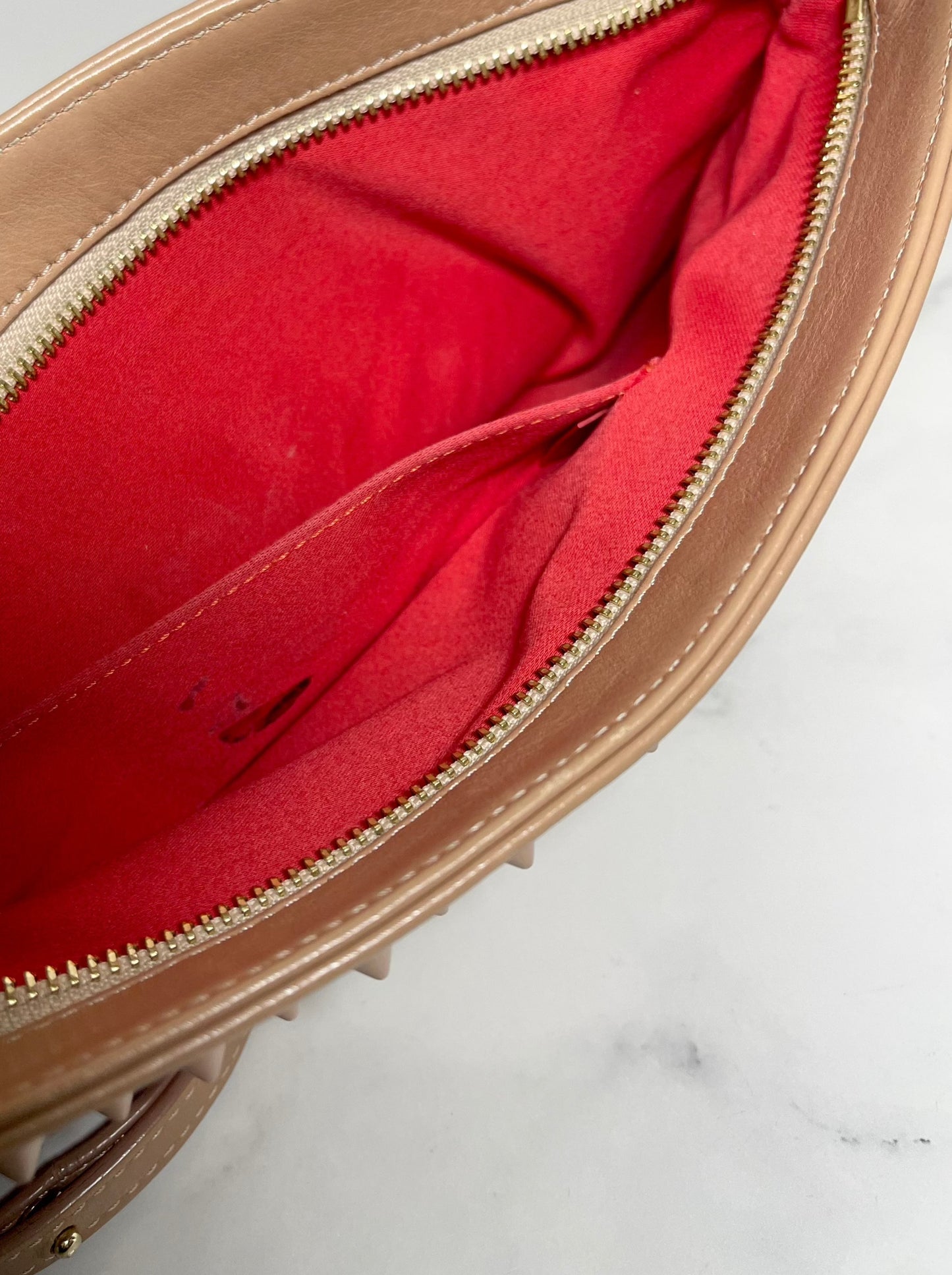 Christian Louboutin Loubiposh NV Clutch/Crossbody Bag in Nude