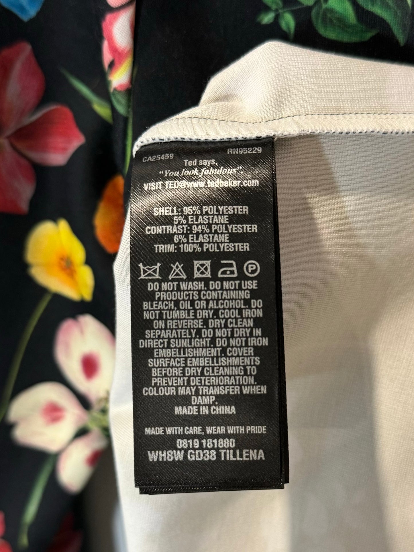 Ted Baker London Tillena Dress, Size 2