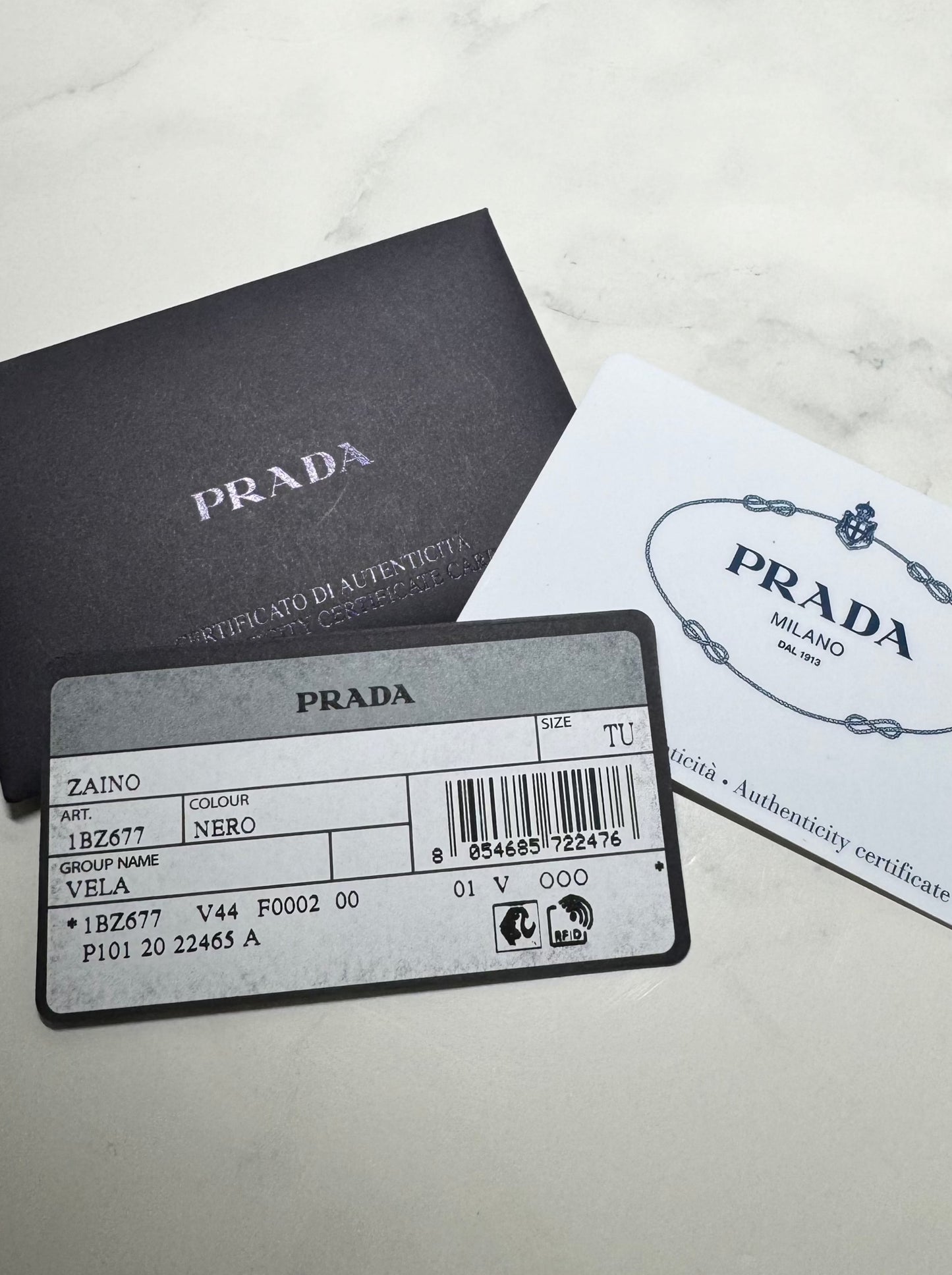 Prada Re-Nylon Backpack, NWT, Small, Black
