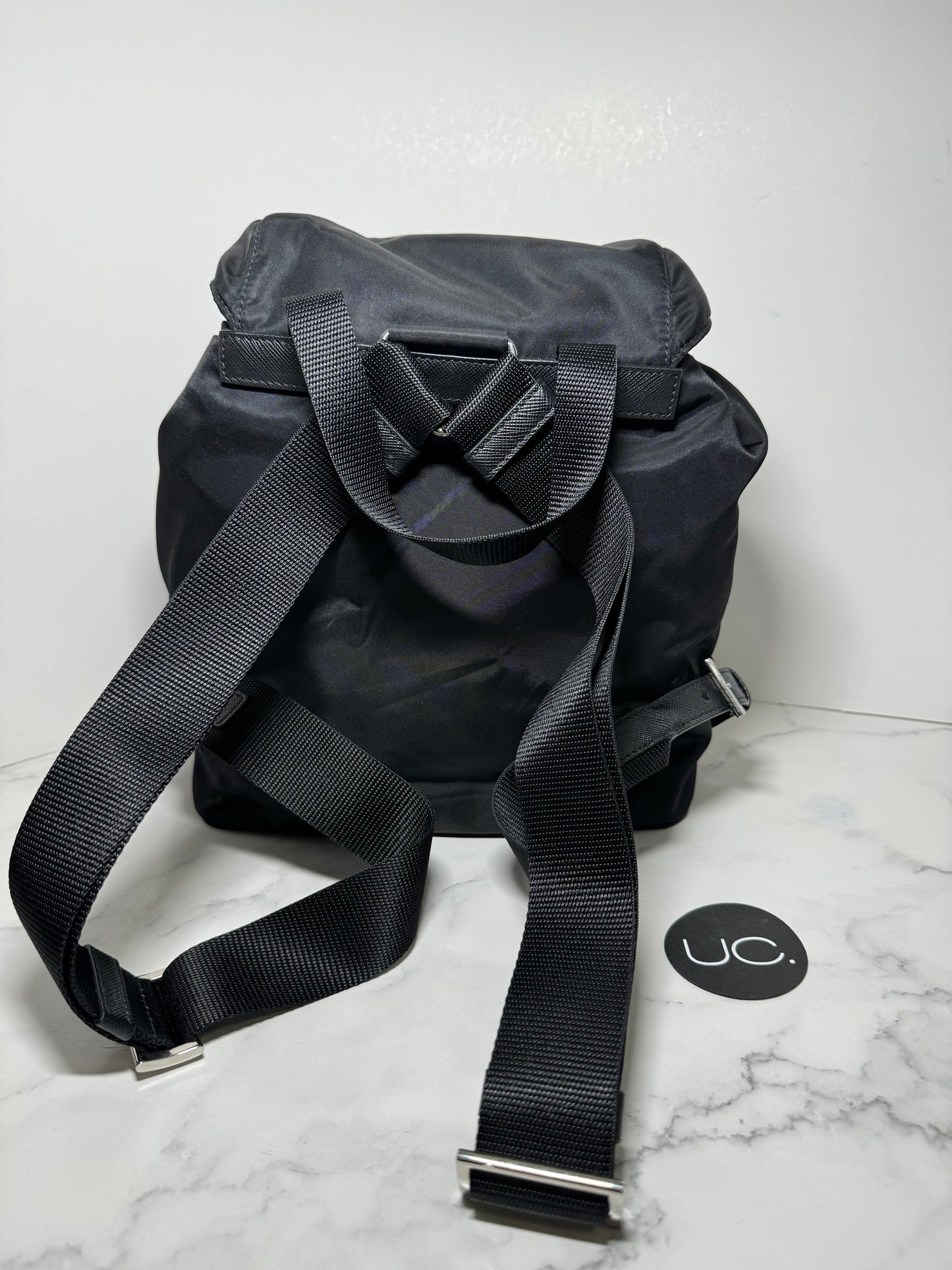 Prada Re-Nylon Backpack, NWT, Small, Black