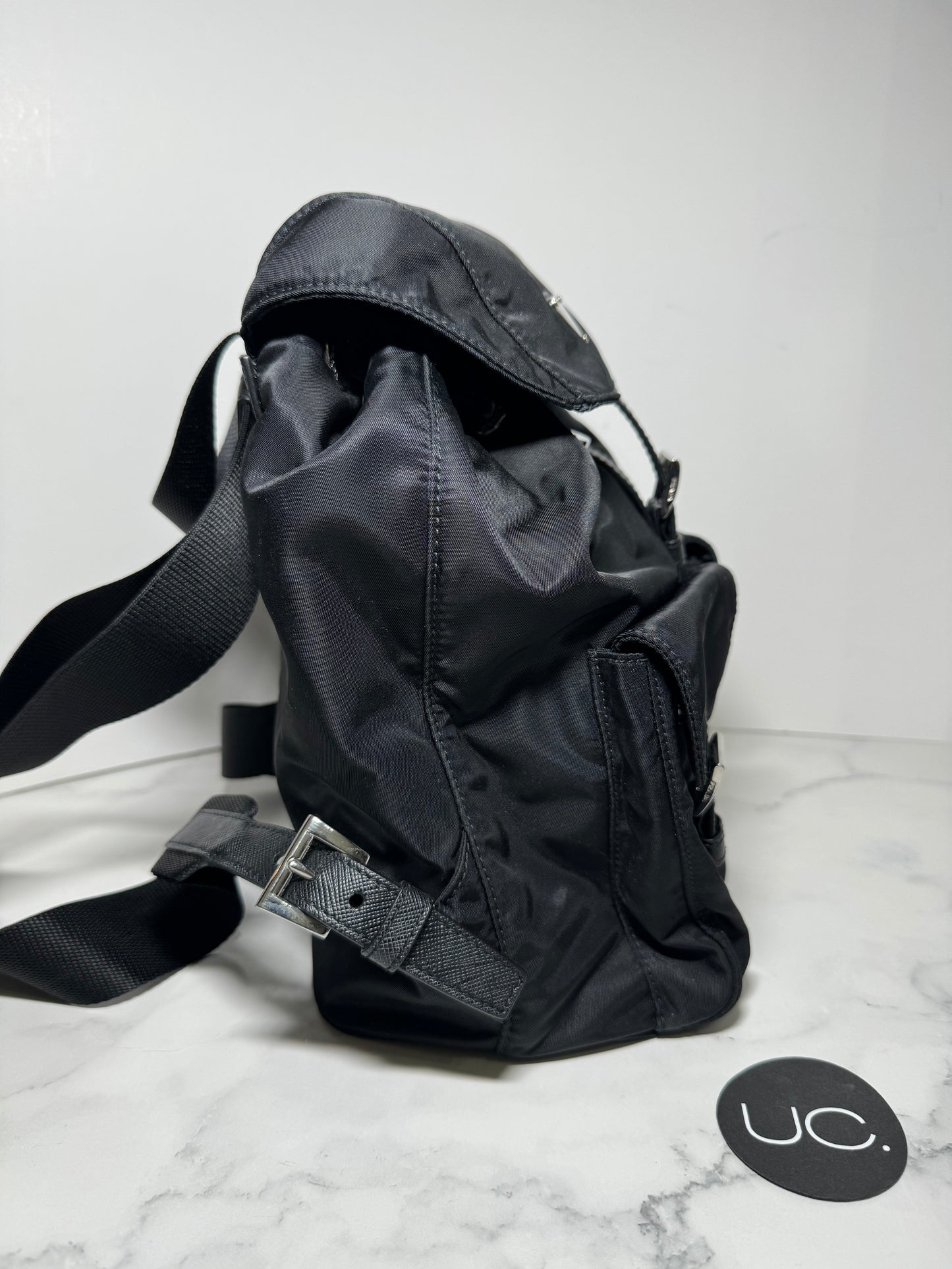 Prada Re-Nylon Backpack, NWT, Small, Black