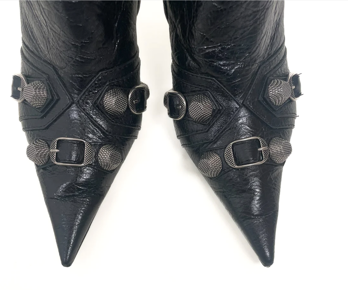 Balenciaga Cagole 90mm Boot, Black, Size 38
