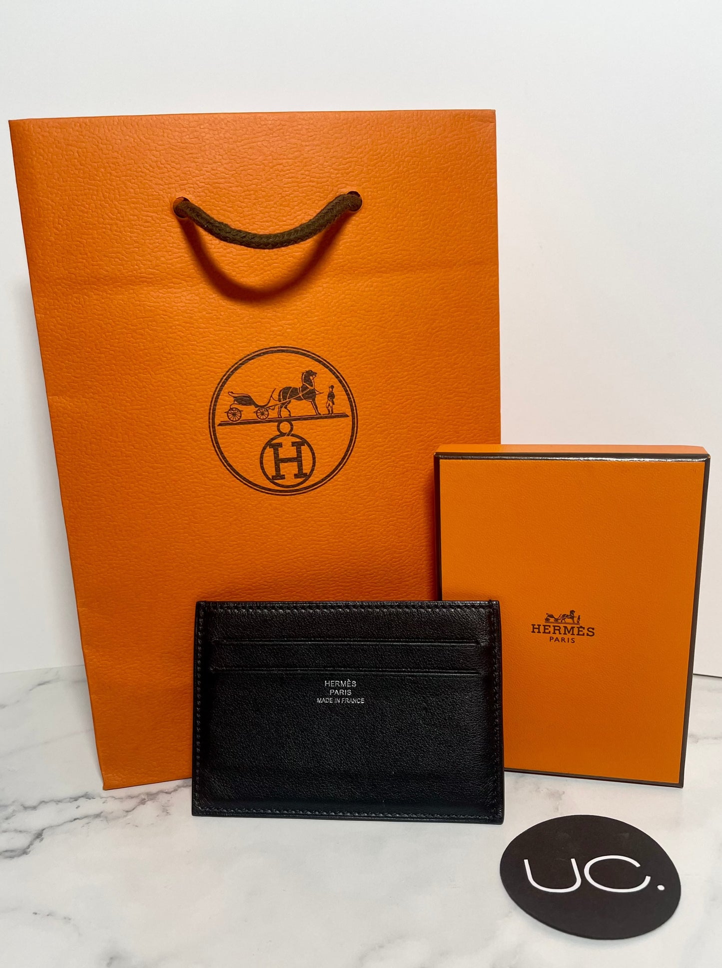 Hermes Citizen Twill Card Holder