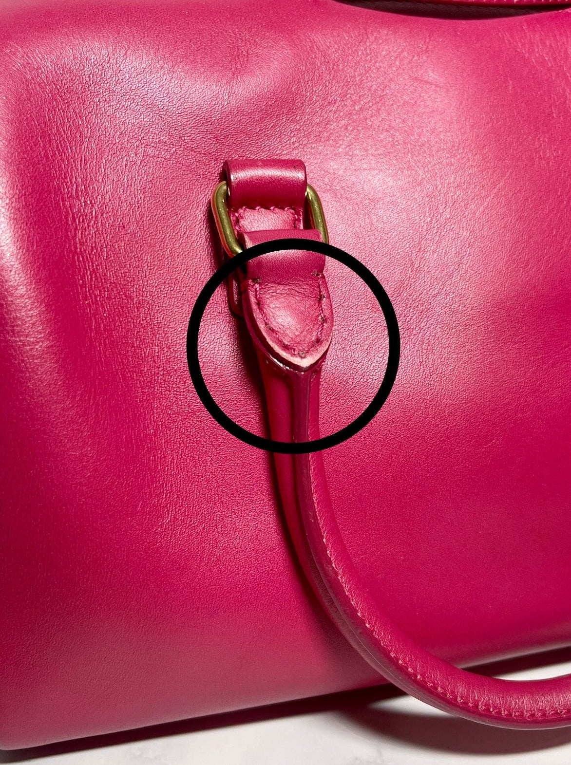 Saint Laurent Classic Baby Duffle in Pink