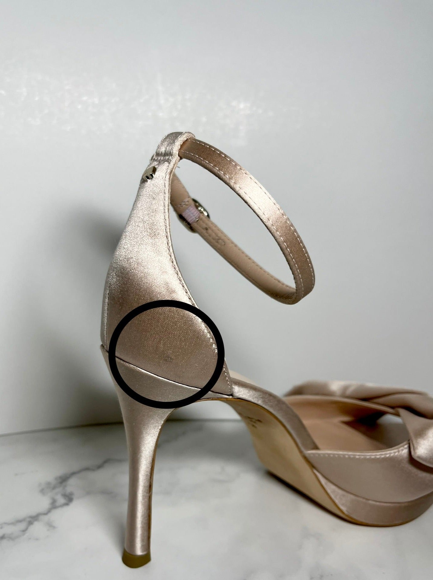 Kate Spade, Bridal Bow Pumps, Pale Vellum, Size 7