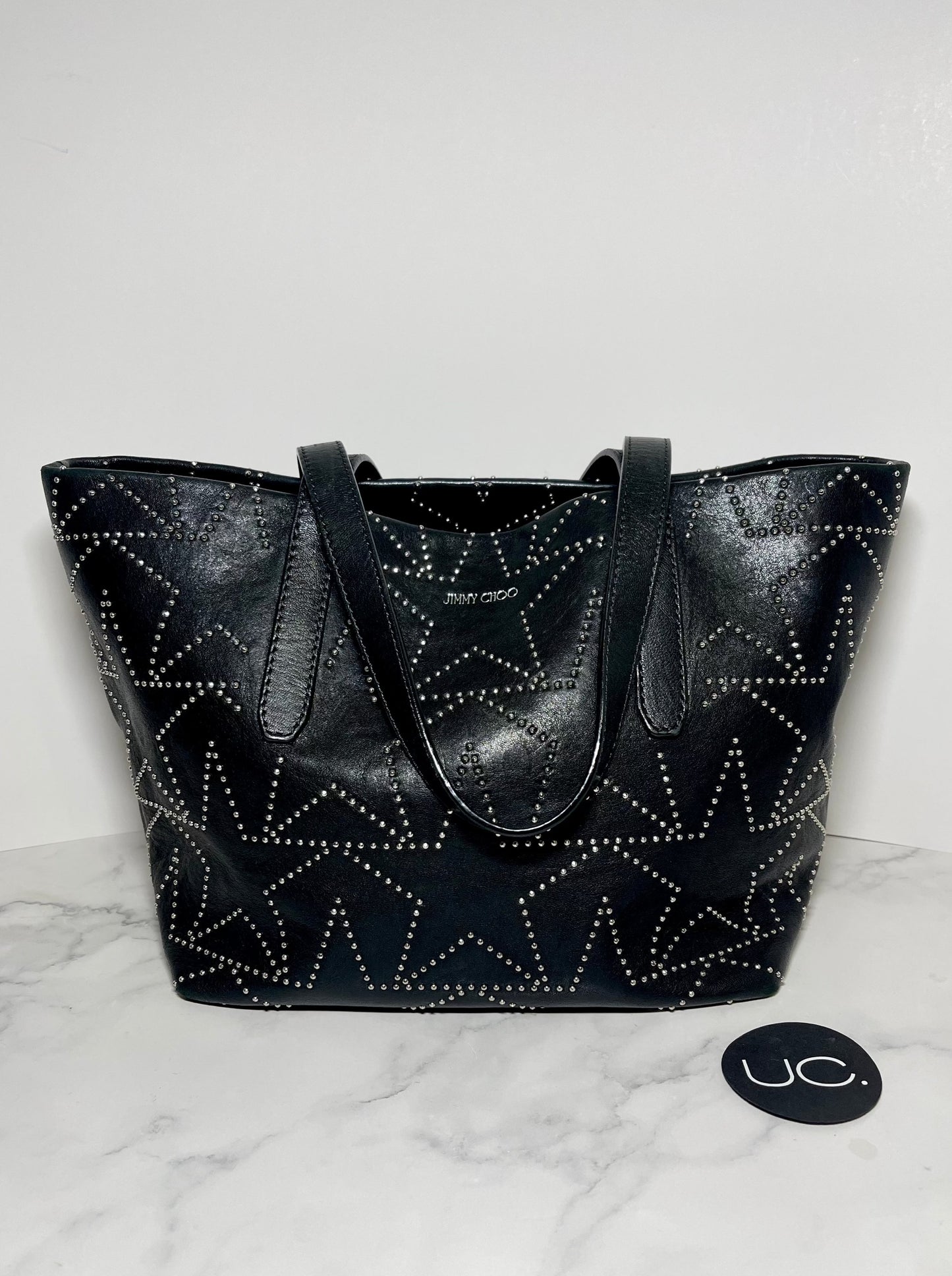 Jimmy Choo Sofia Studded Leather Tote, Small