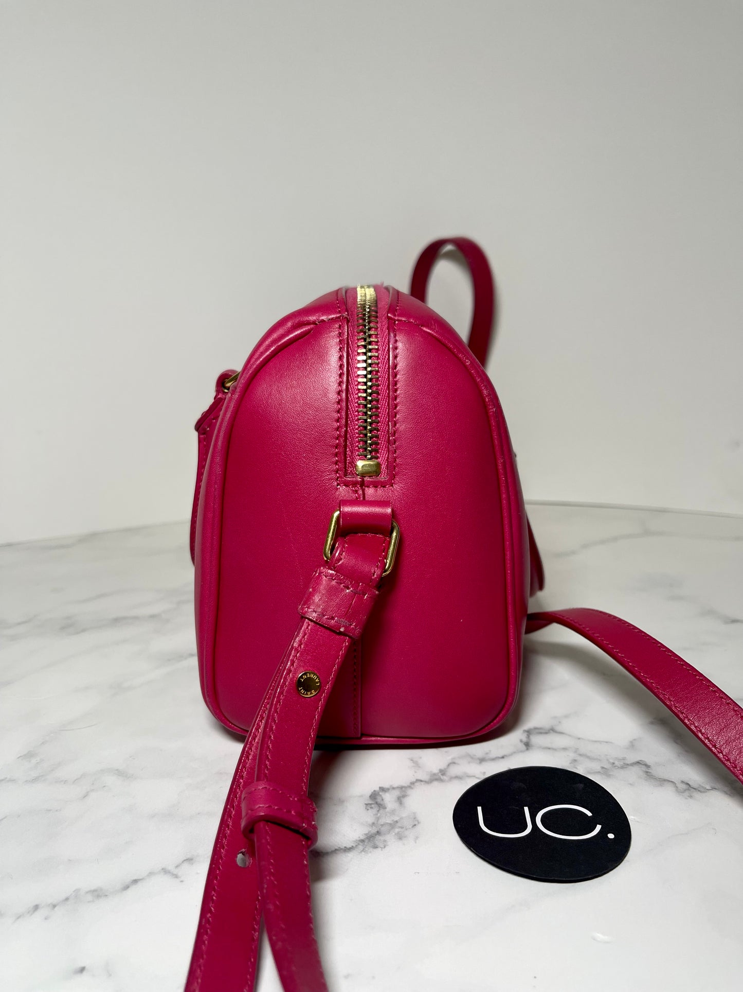 Saint Laurent Classic Baby Duffle in Pink