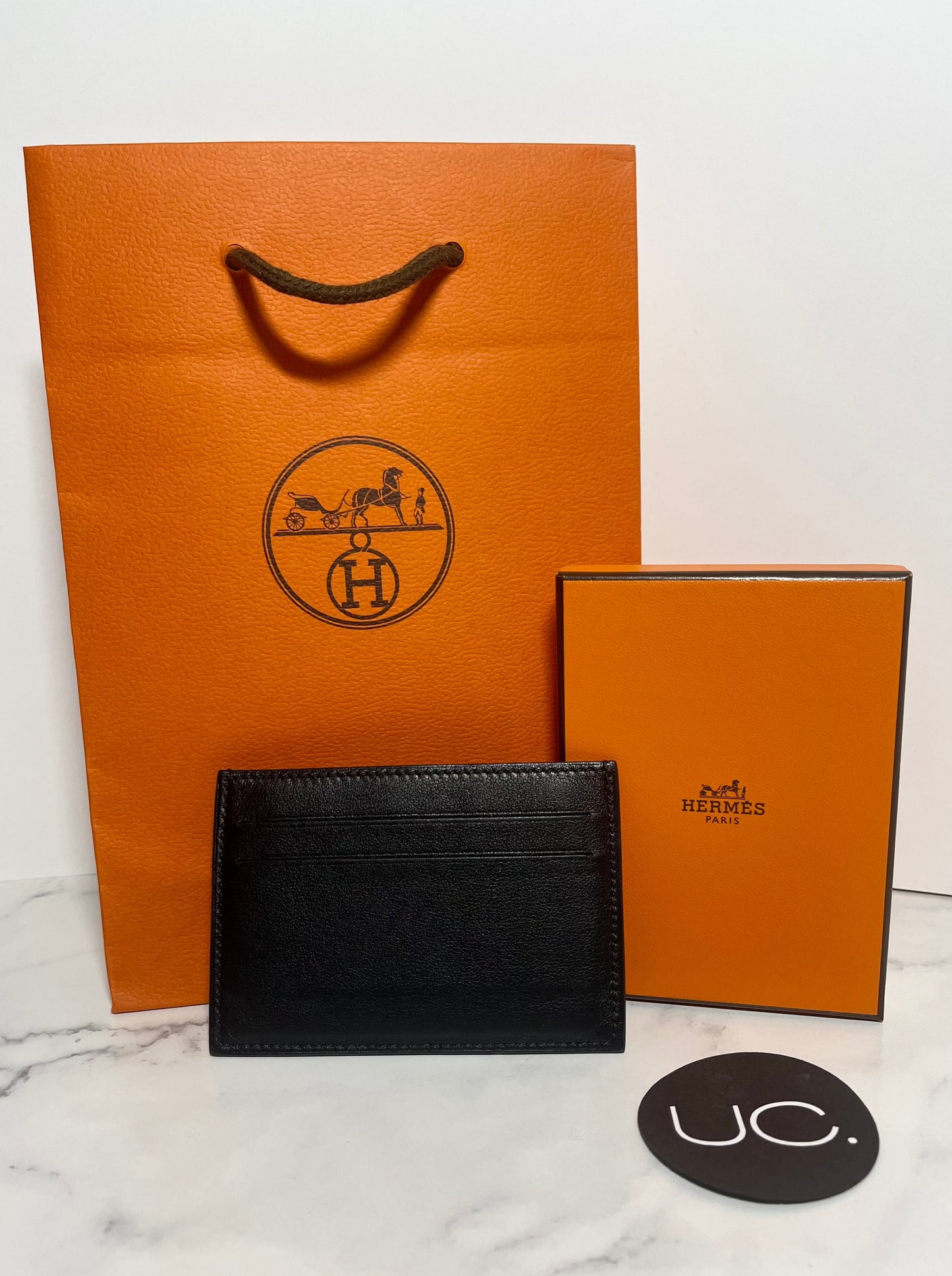 Hermes Citizen Twill Card Holder