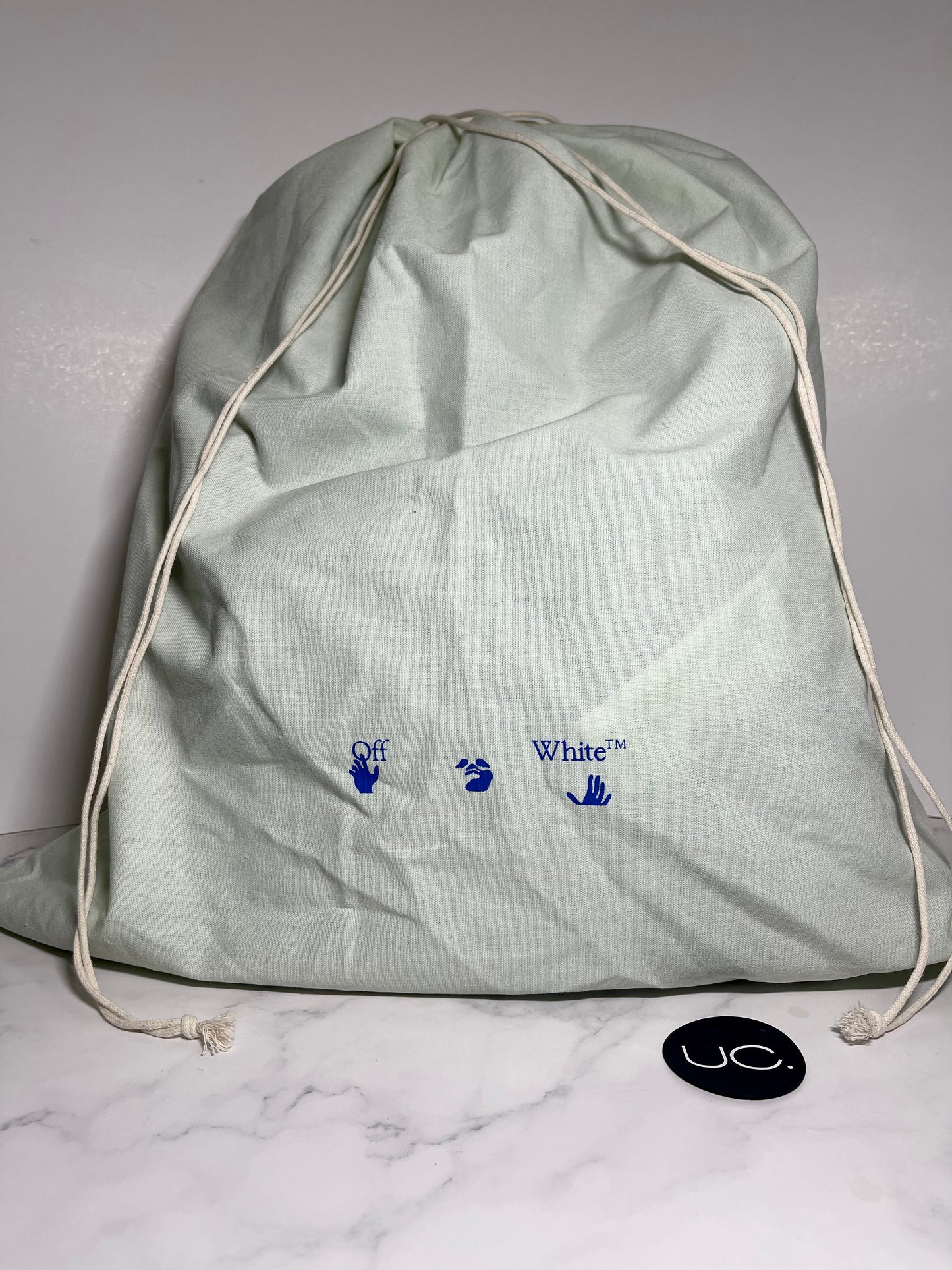 Off-White Arrow Flap Backpack, Black