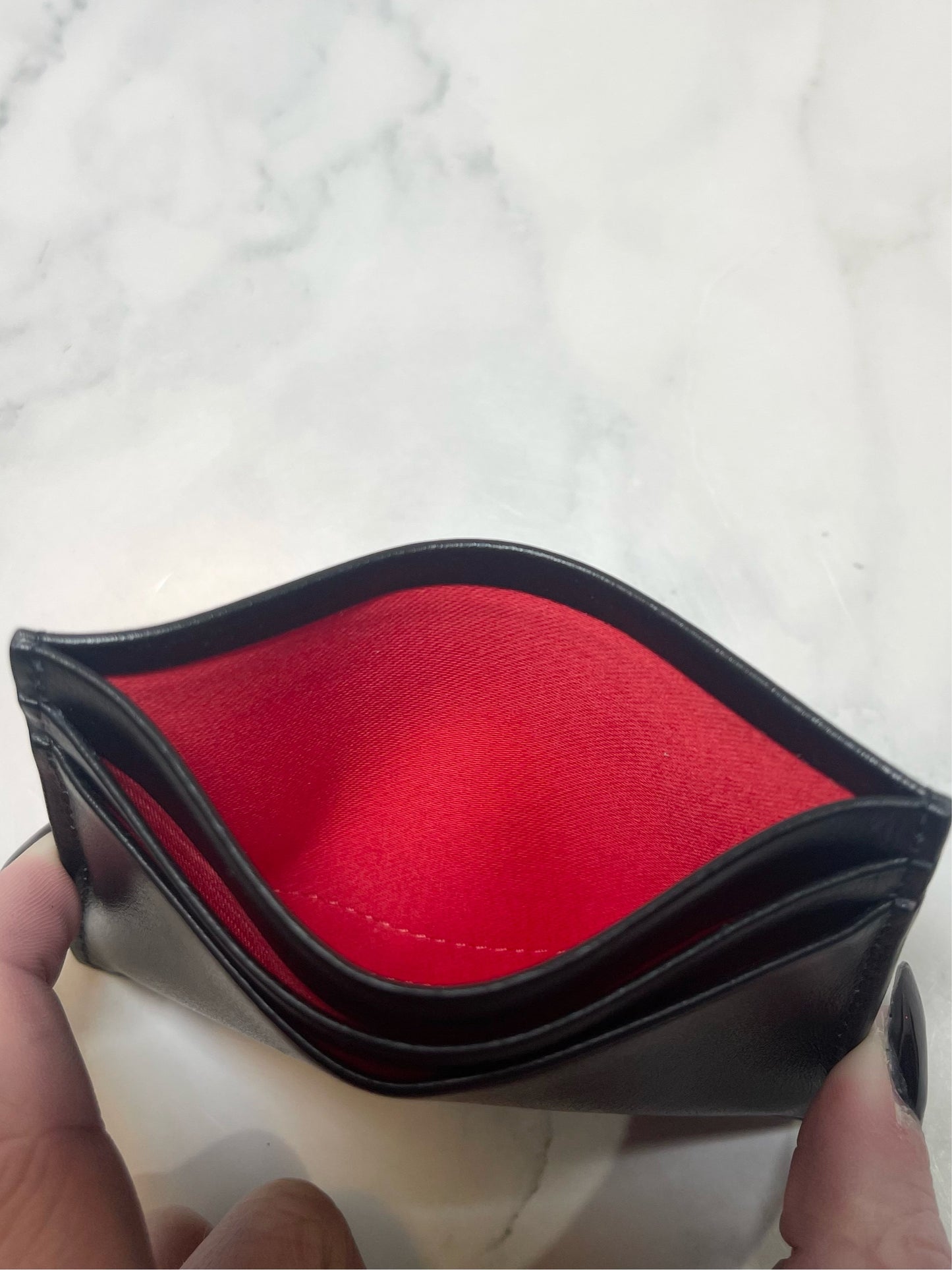 Christian Louboutin Kios Studded Card Holder