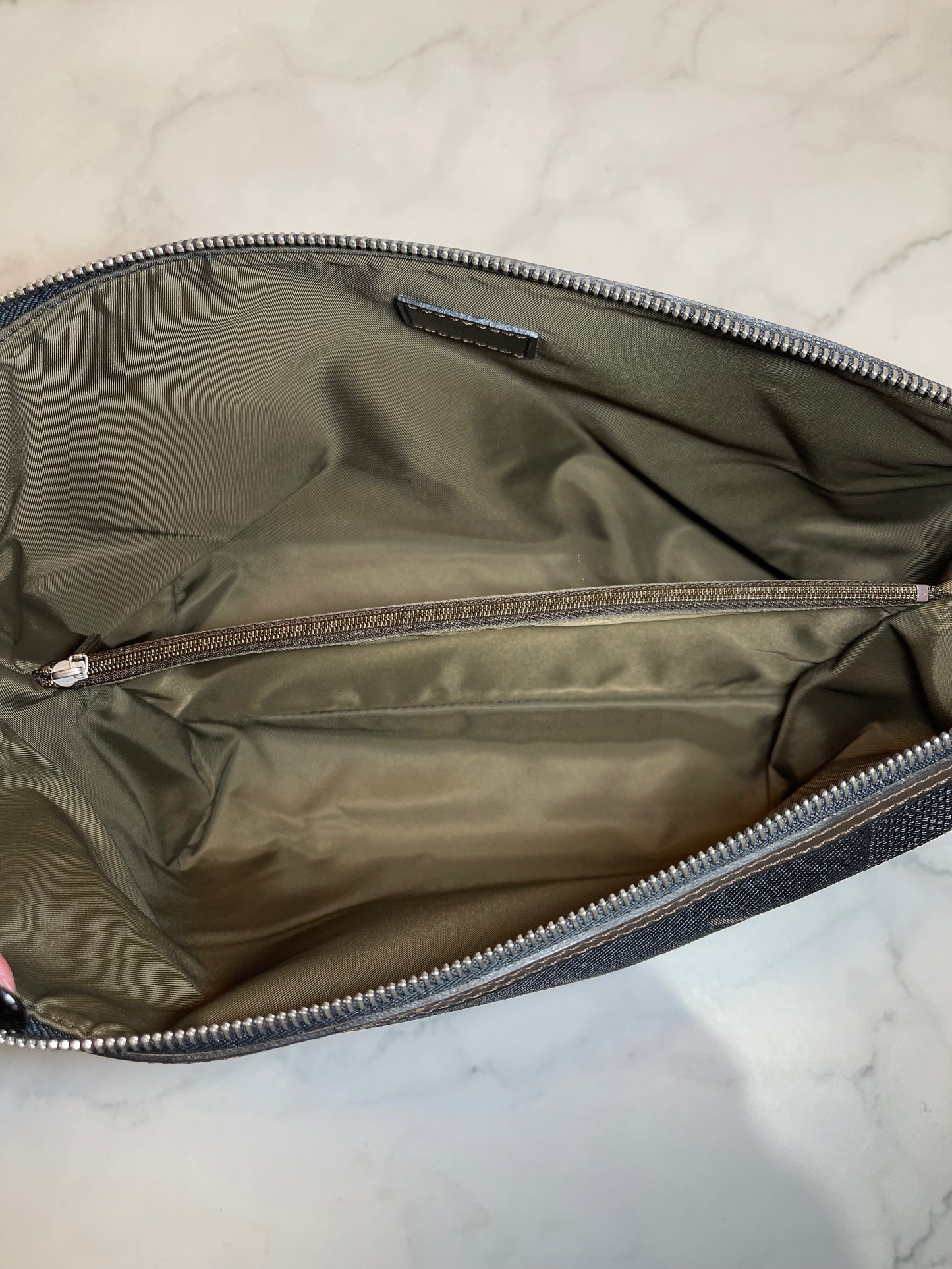 Louis Vuitton Black Damier Albatross Toiletry Bag