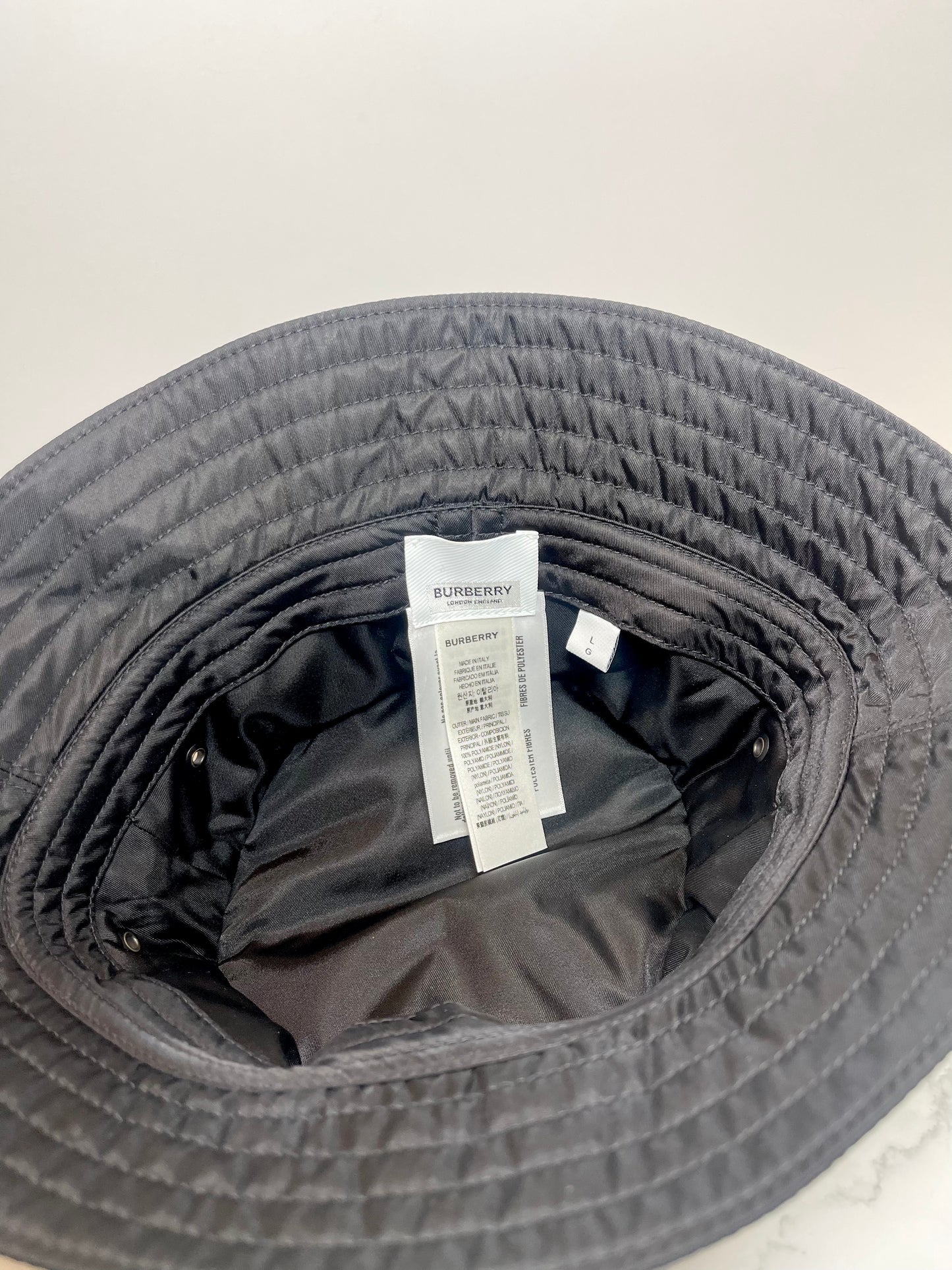 Burberry Nylon Horseferry Bucket Hat