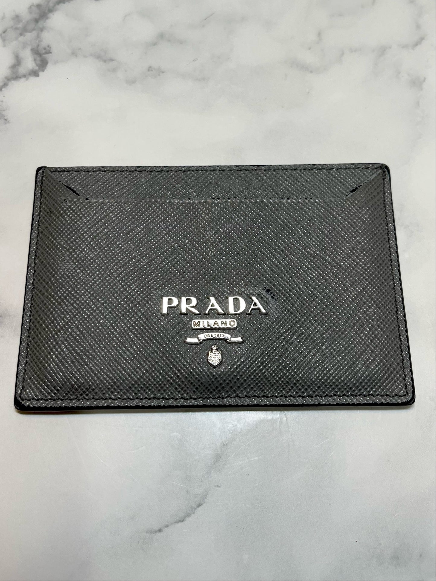 Prada Saffiano Leather Card Holder