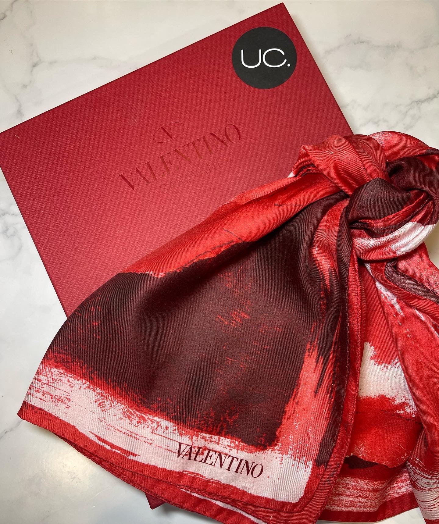 Valentino Rose Scarf