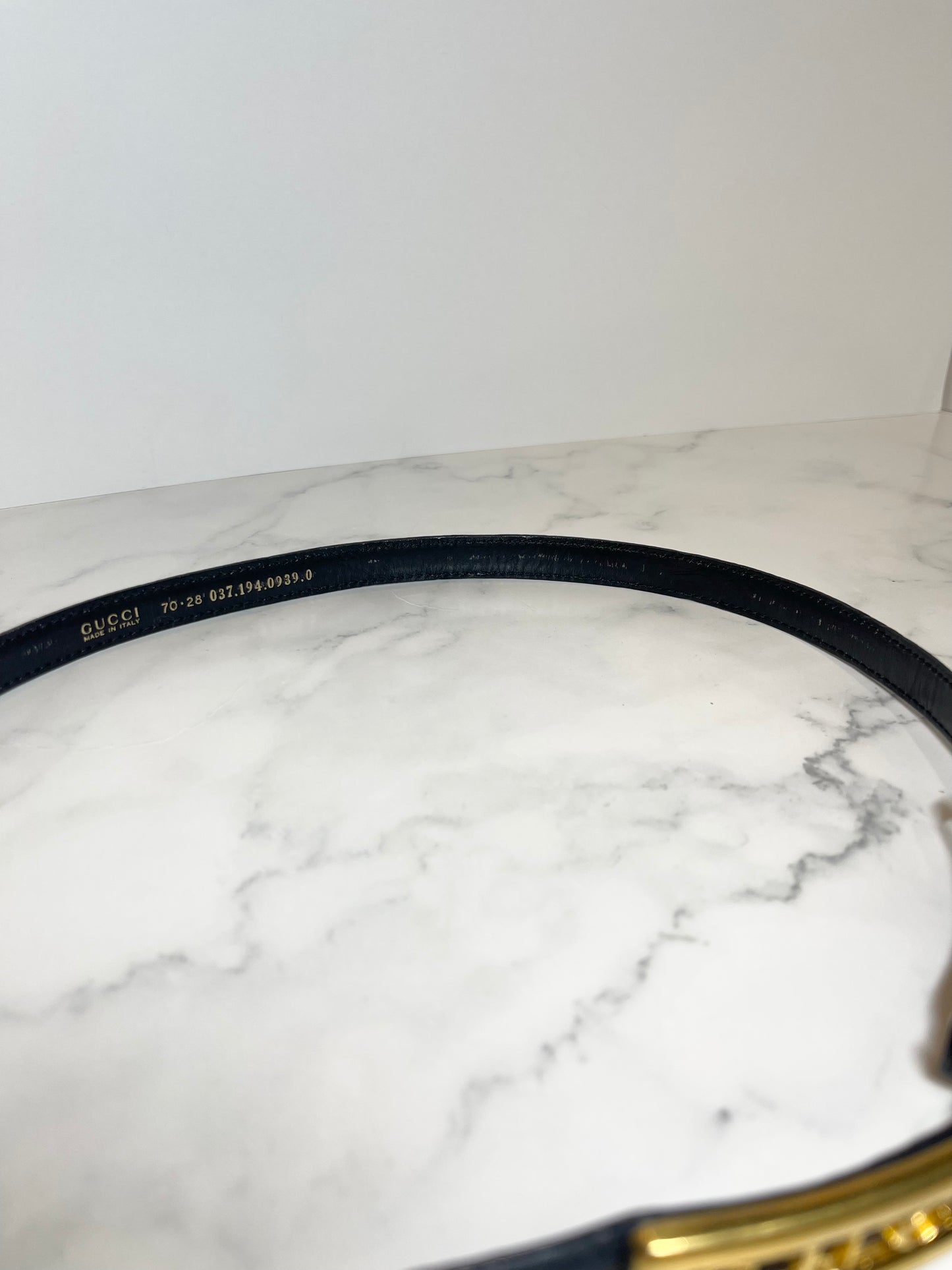 Gucci Belt in Black/Gold