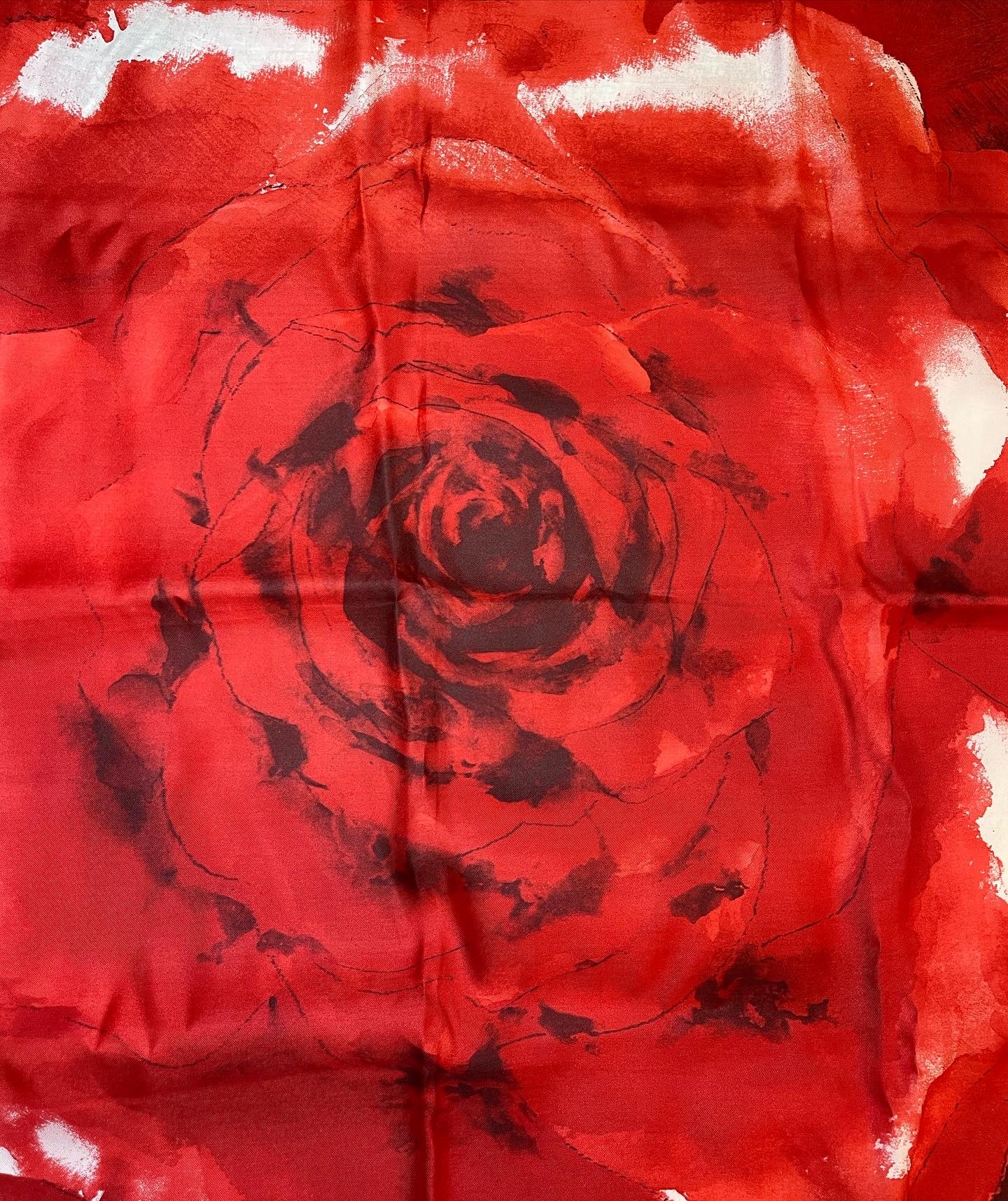 Valentino Rose Scarf