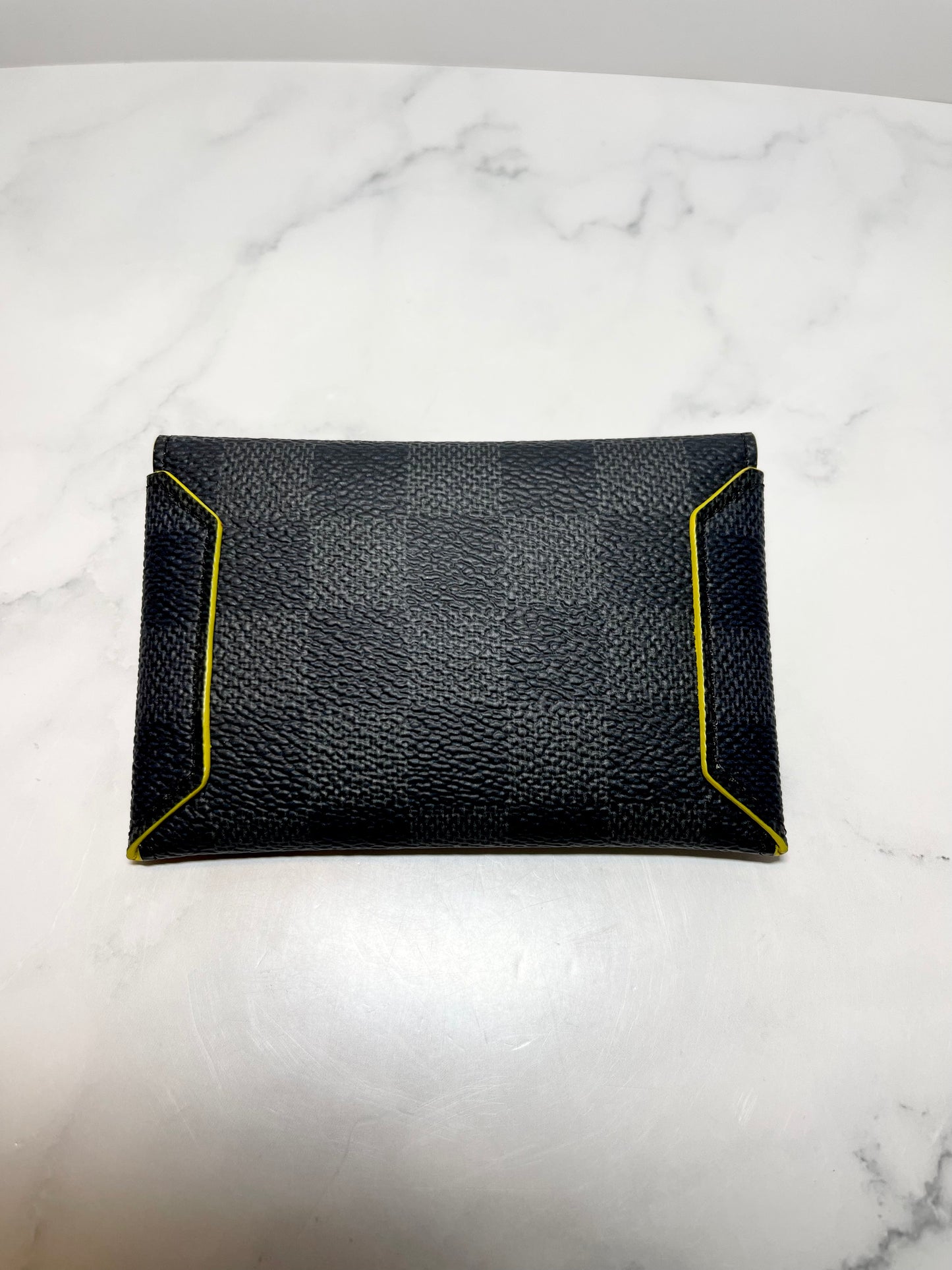 Louis Vuitton Rainbow Damier Graphite Coated Canvas Alpha PM Card Case