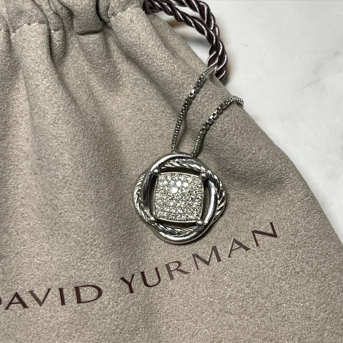 David Yurman Infinity Pendant Necklace