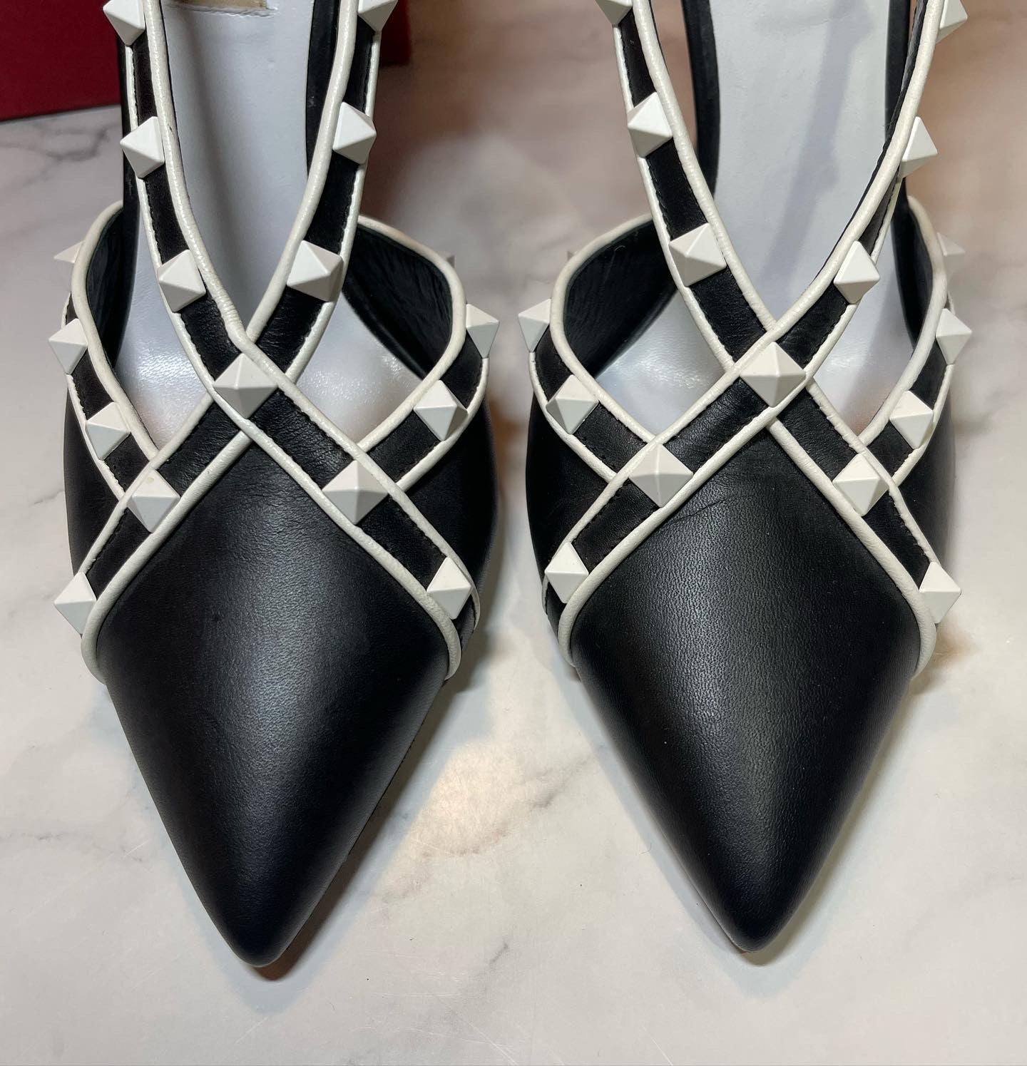Valentino D’Orsay Rockstud Pumps, Size 39