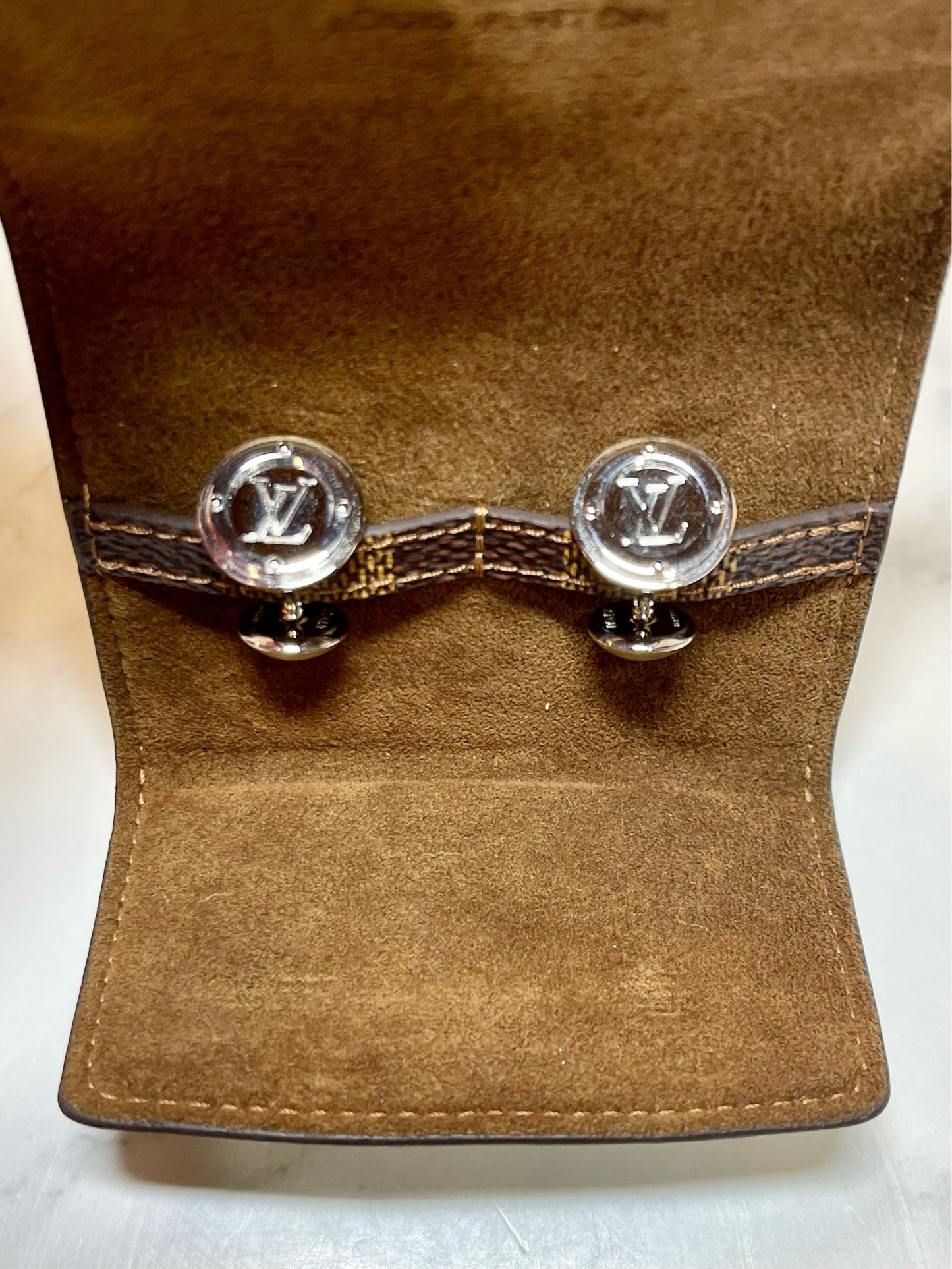 Louis Vuitton Monogram Cufflinks