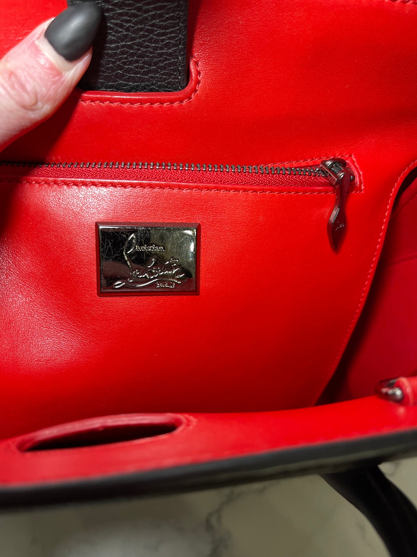 Christian Louboutin Studded Paloma Bag, Medium