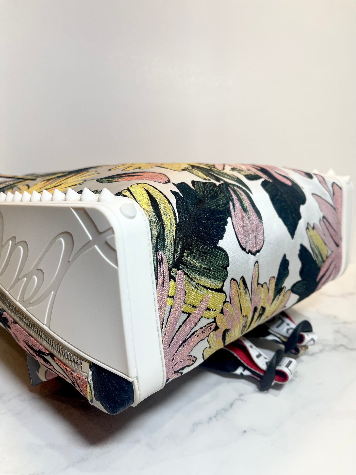 Christian Louboutin Backparis Floral Backpack
