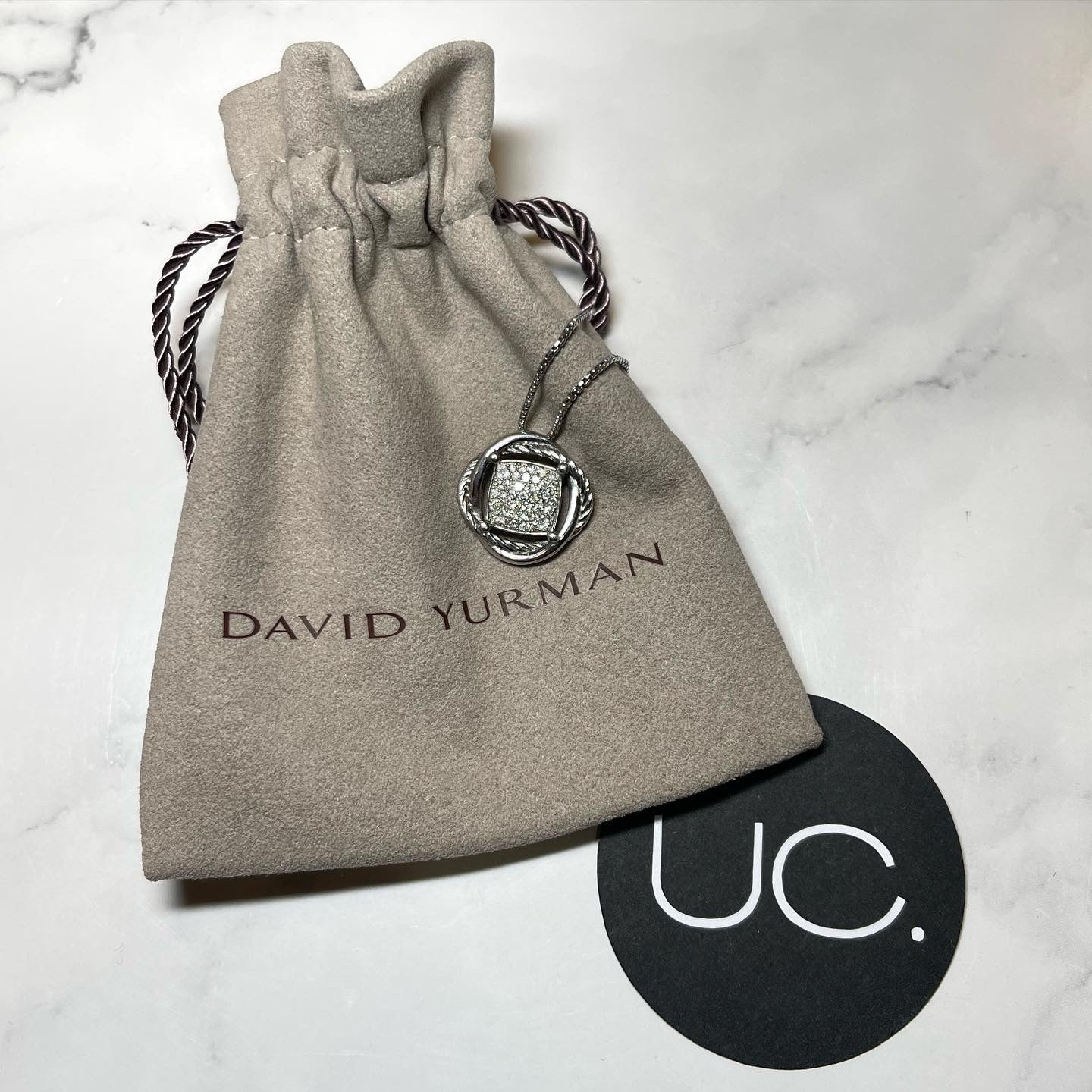 David Yurman Infinity Pendant Necklace