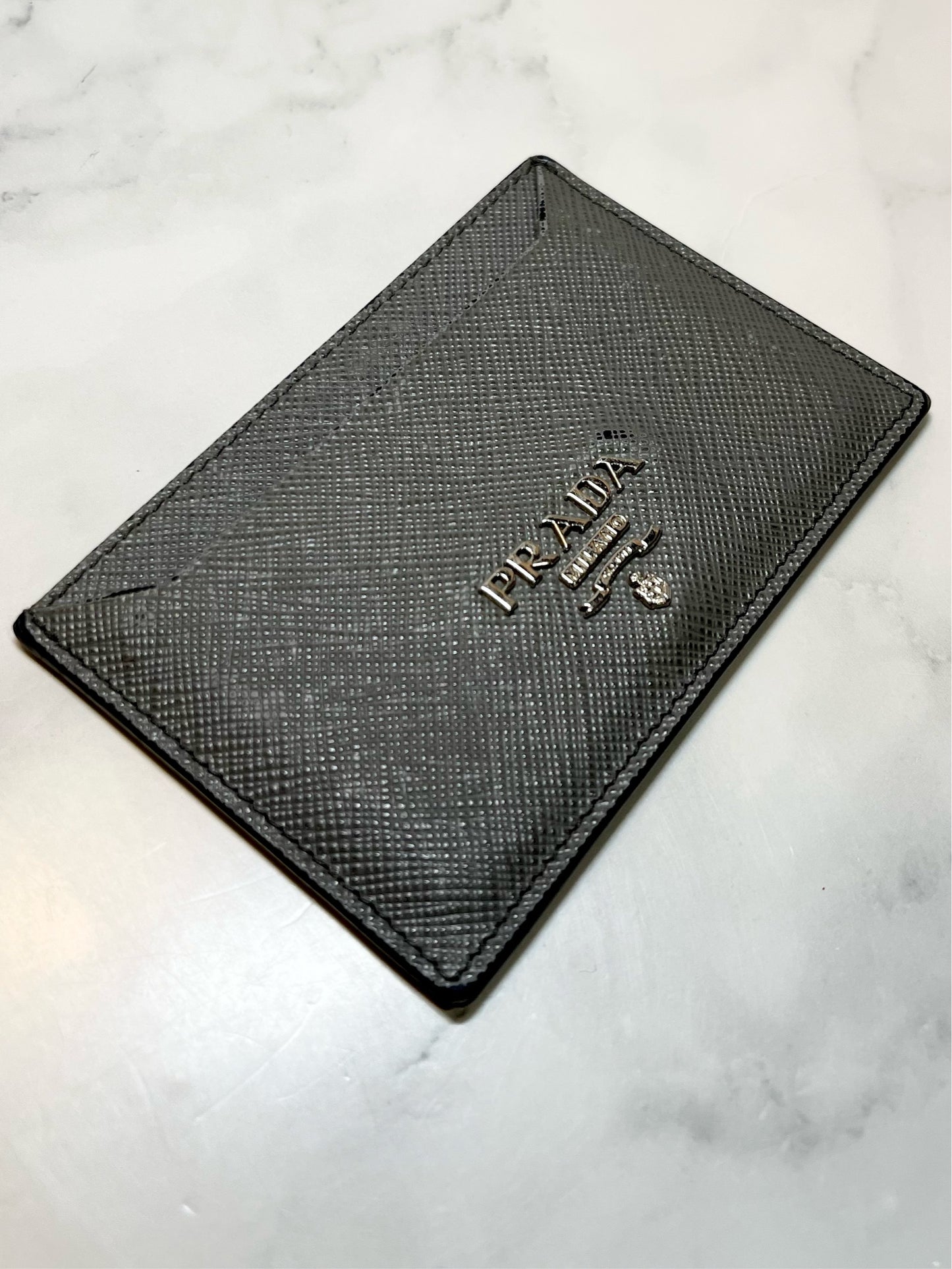 Prada Saffiano Leather Card Holder