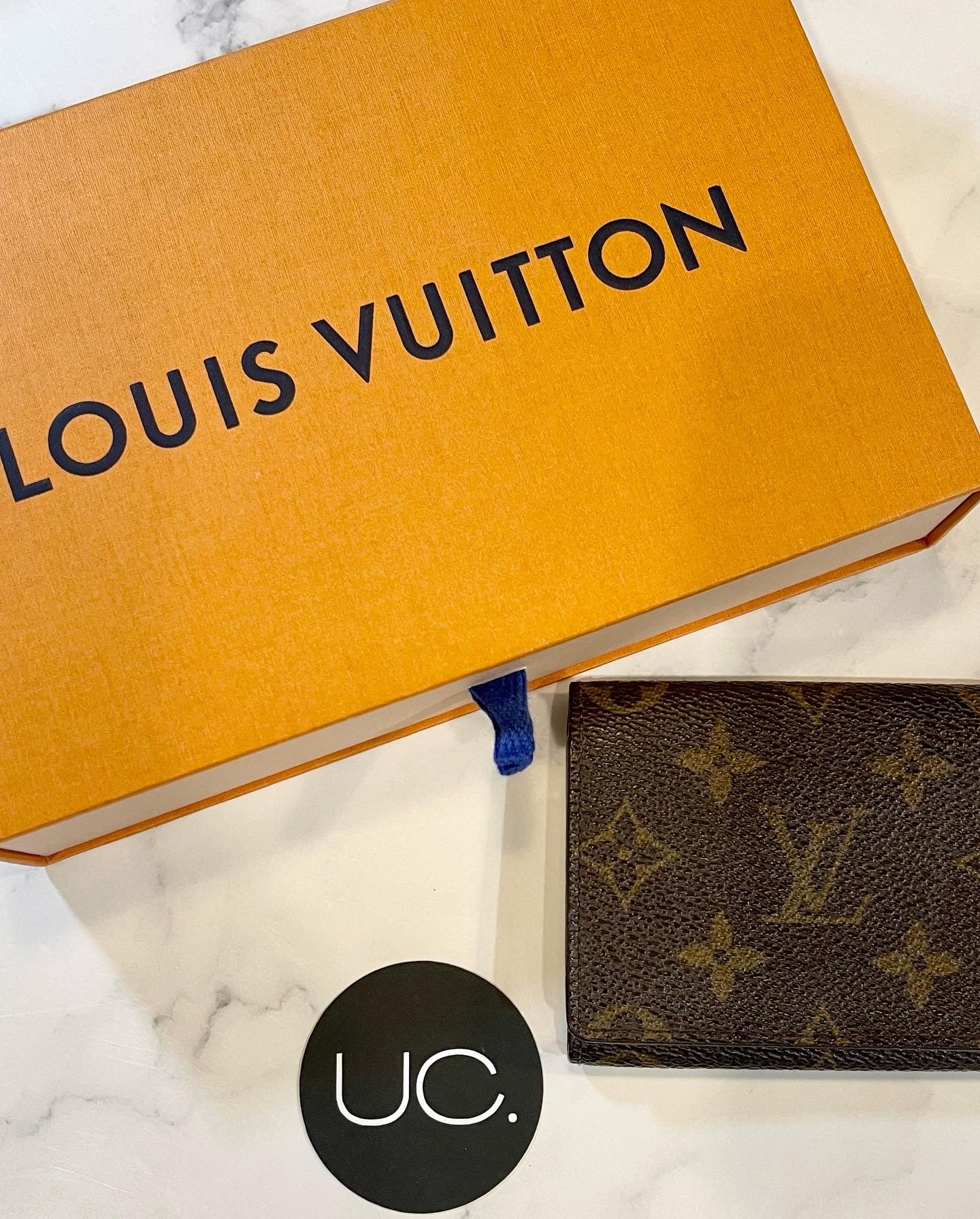 Louis Vuitton Monogram Canvas Enveloppe Carte De Visite Louis Vuitton