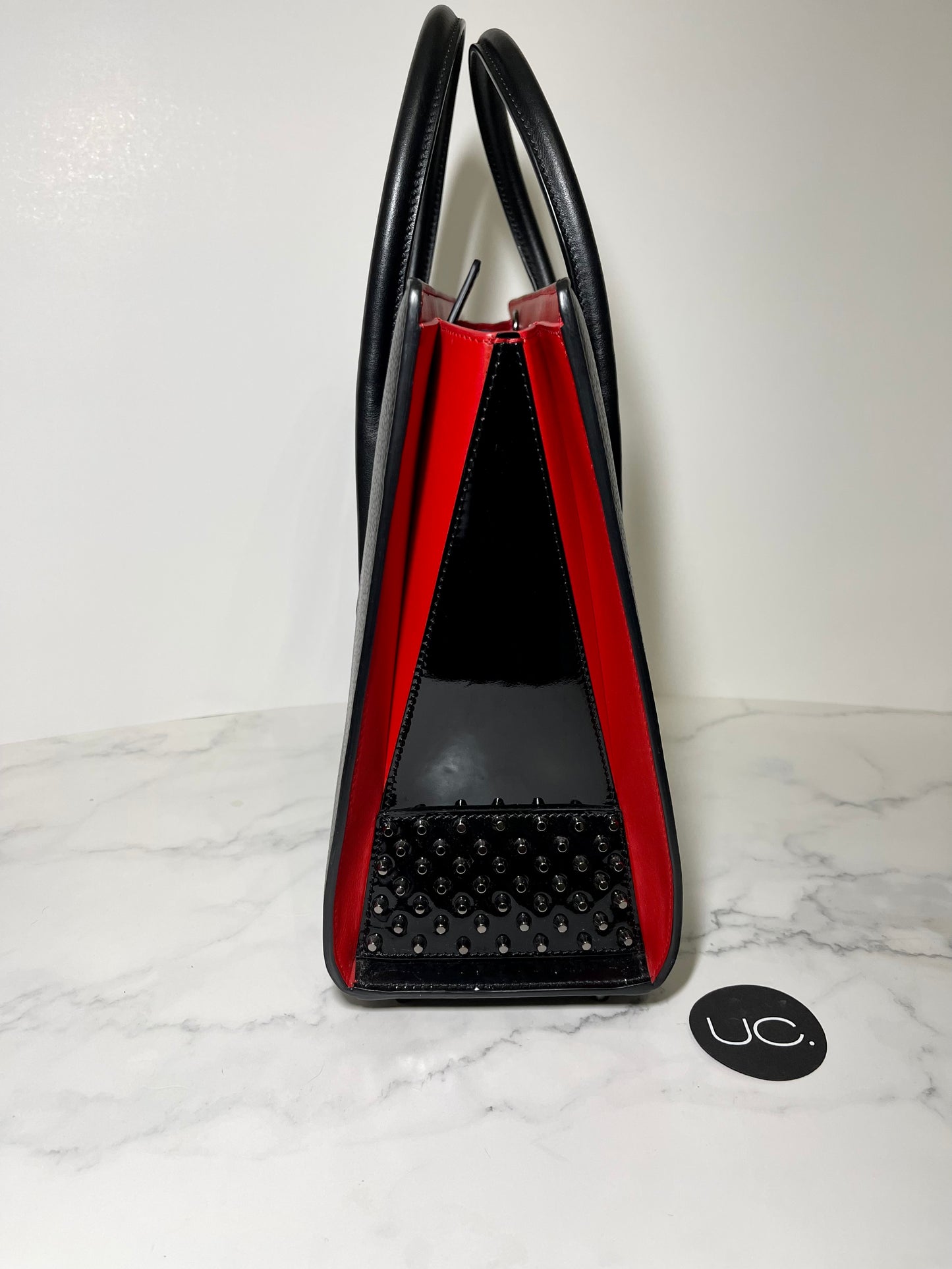 Christian Louboutin Studded Paloma Bag, Medium
