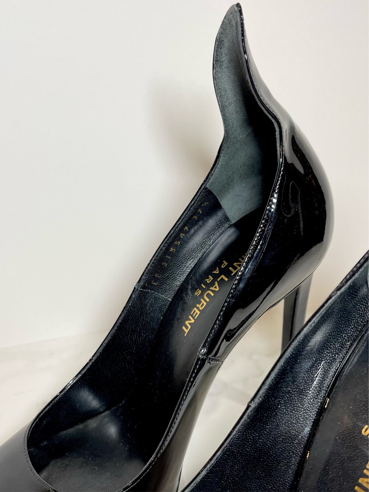 Saint Laurent Black Patent Pumps