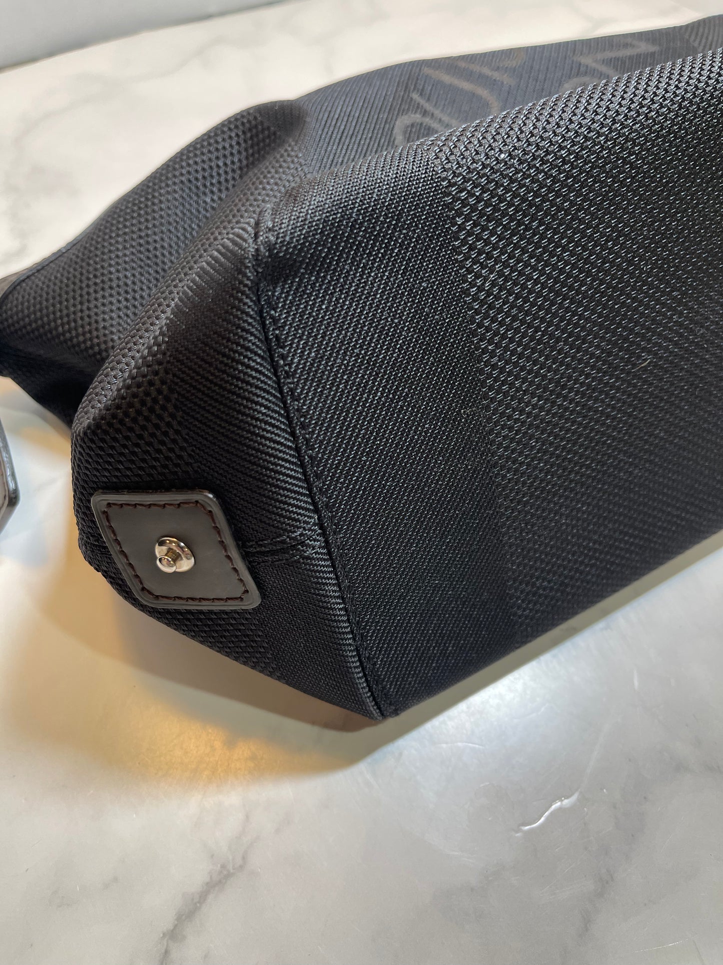 Louis Vuitton Black Damier Albatross Toiletry Bag