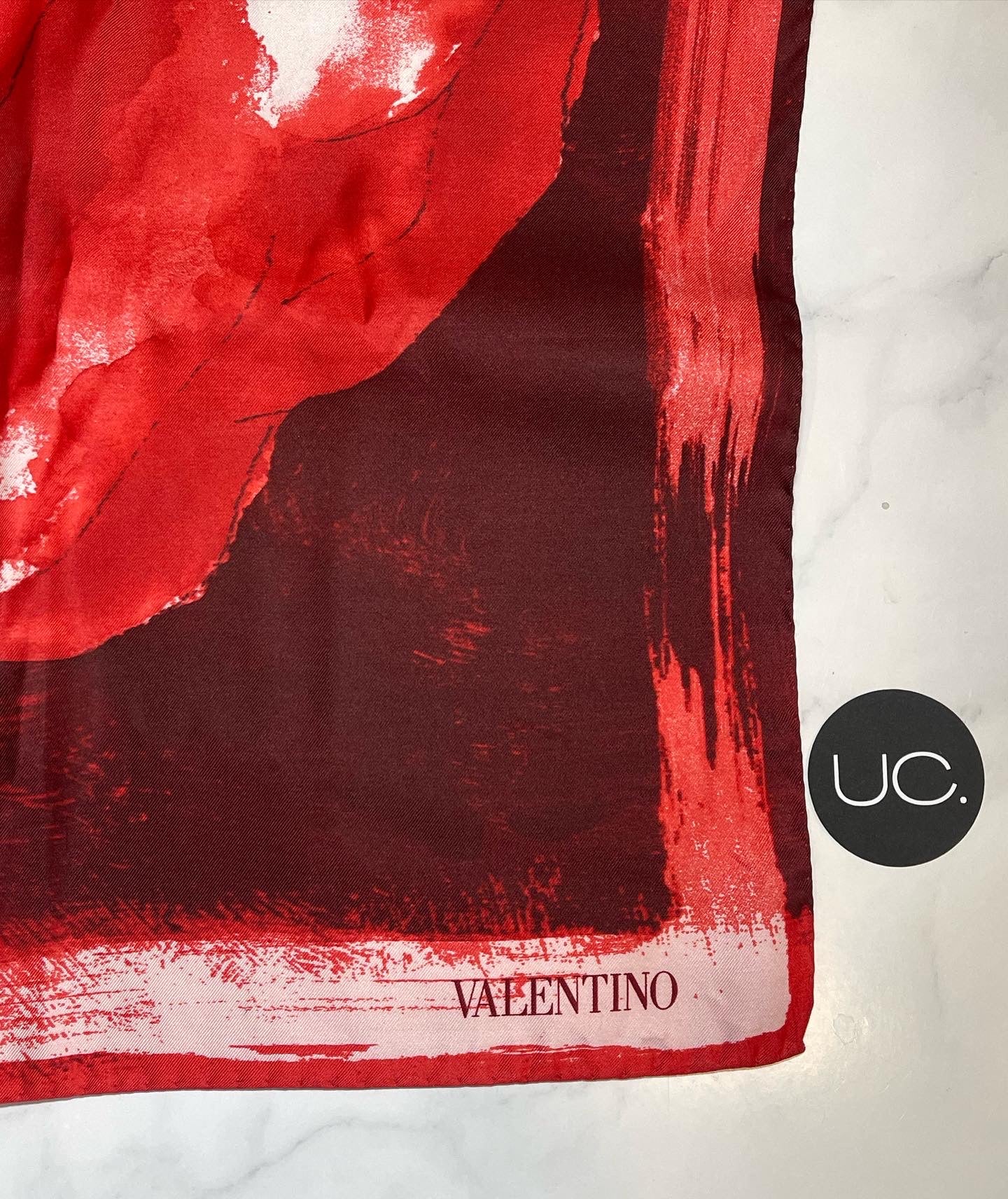 Valentino Rose Scarf