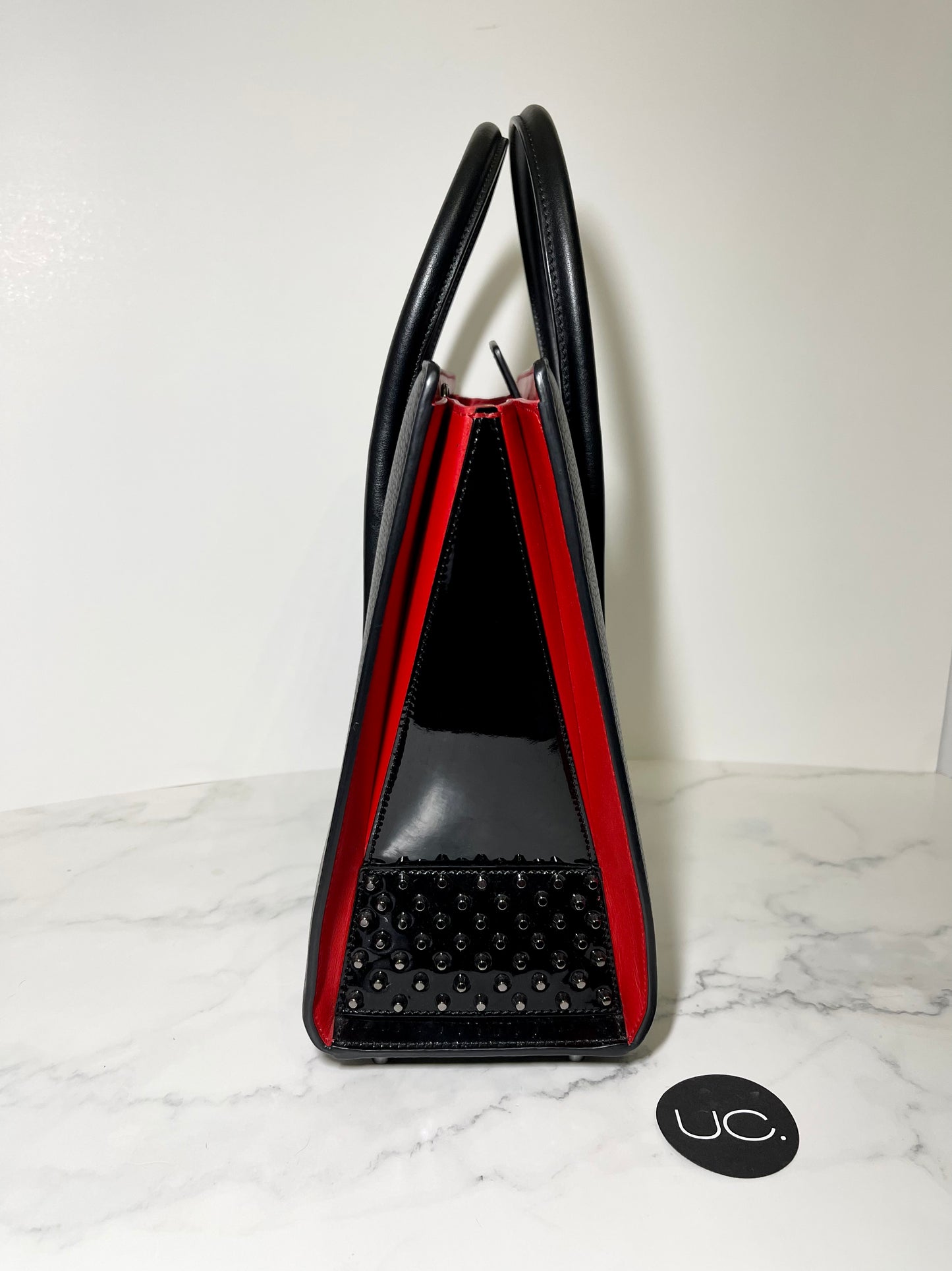 Christian Louboutin Studded Paloma Bag, Medium