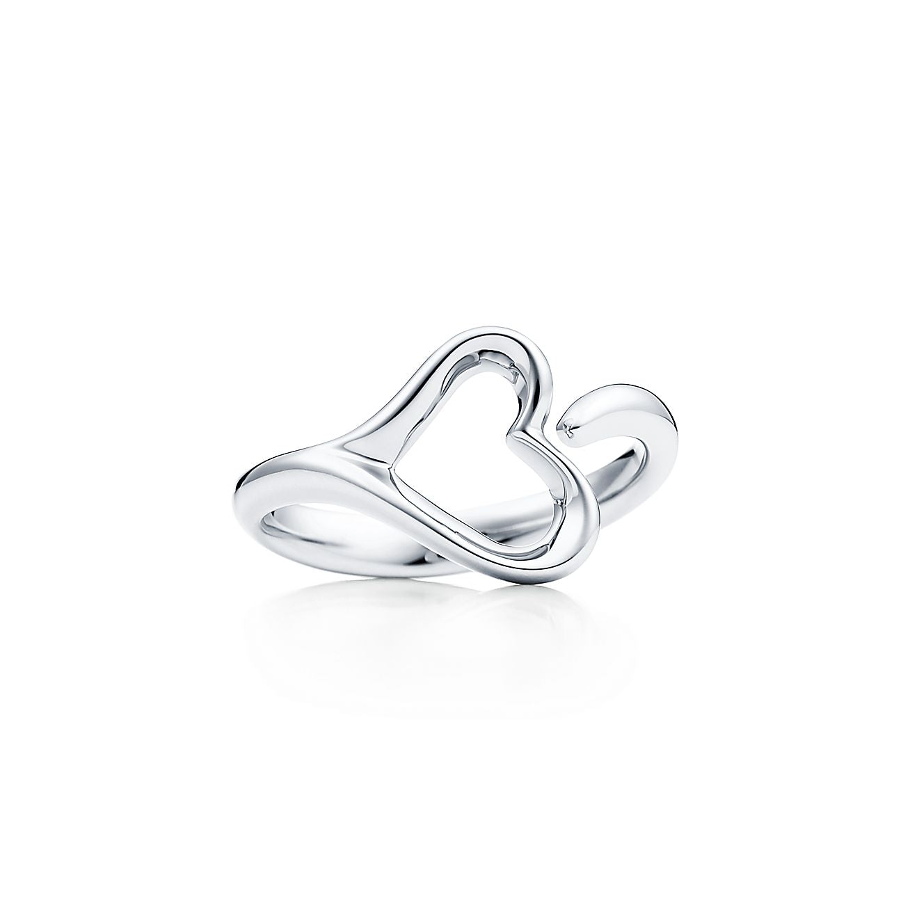 Tiffany Elsa Peretti Open Heart Ring