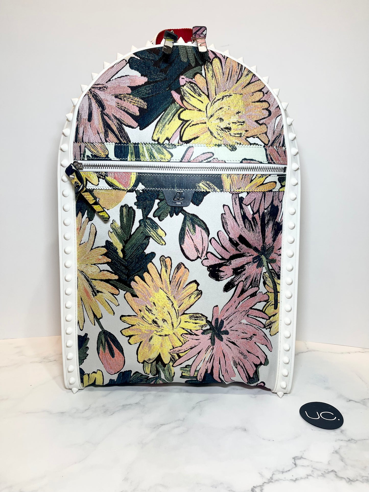 Christian Louboutin Backparis Floral Backpack