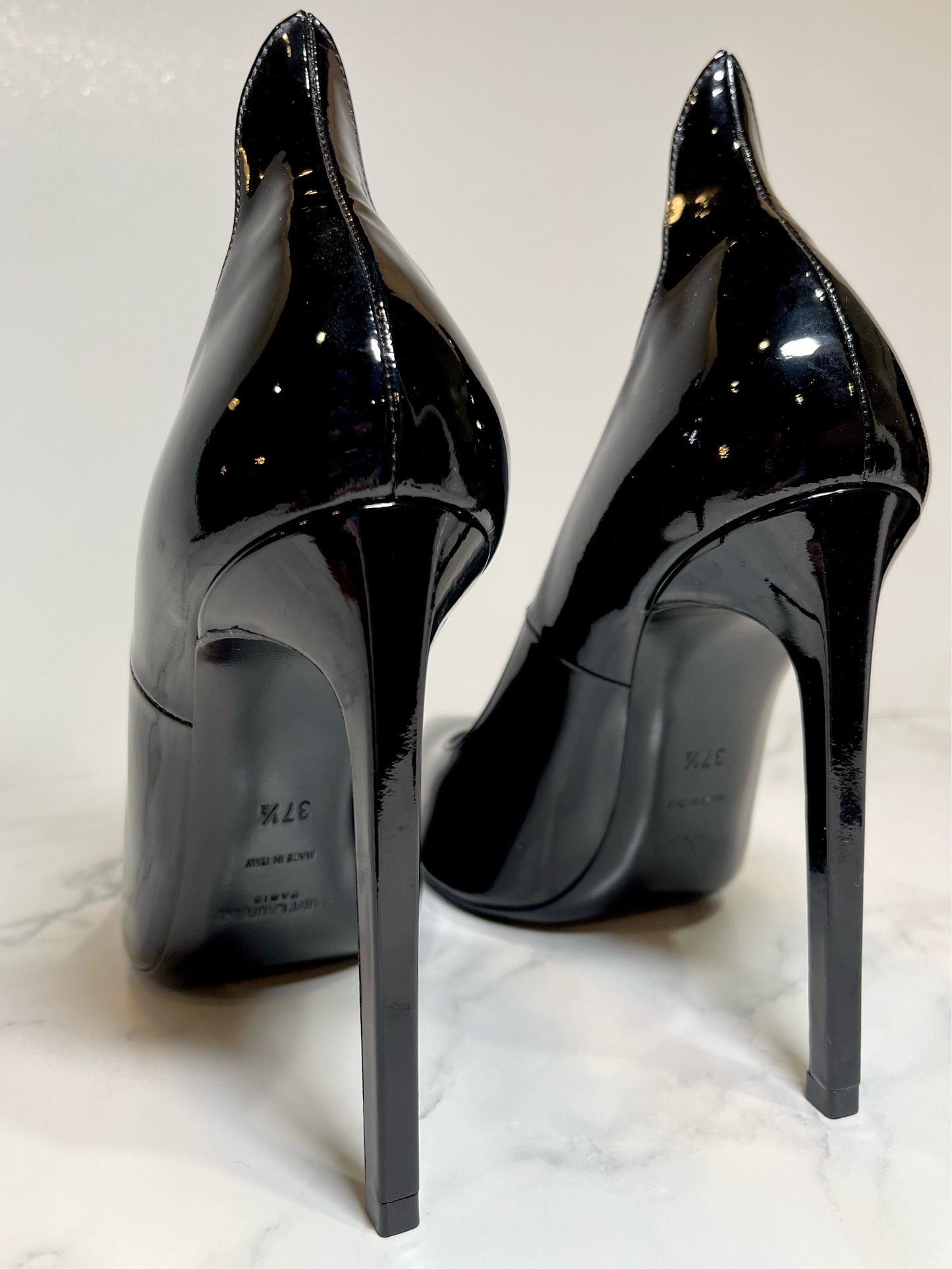 Saint Laurent Black Patent Pumps