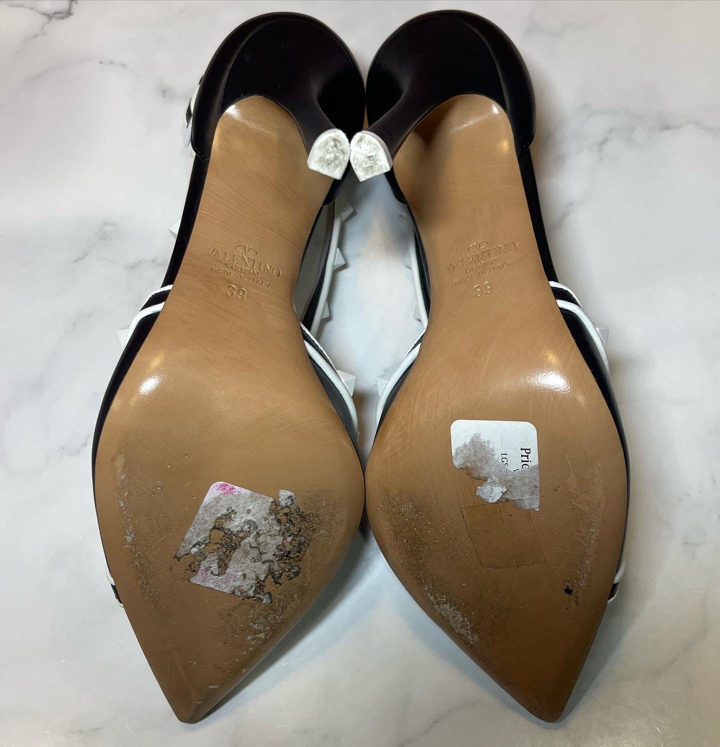 Valentino D’Orsay Rockstud Pumps, Size 39