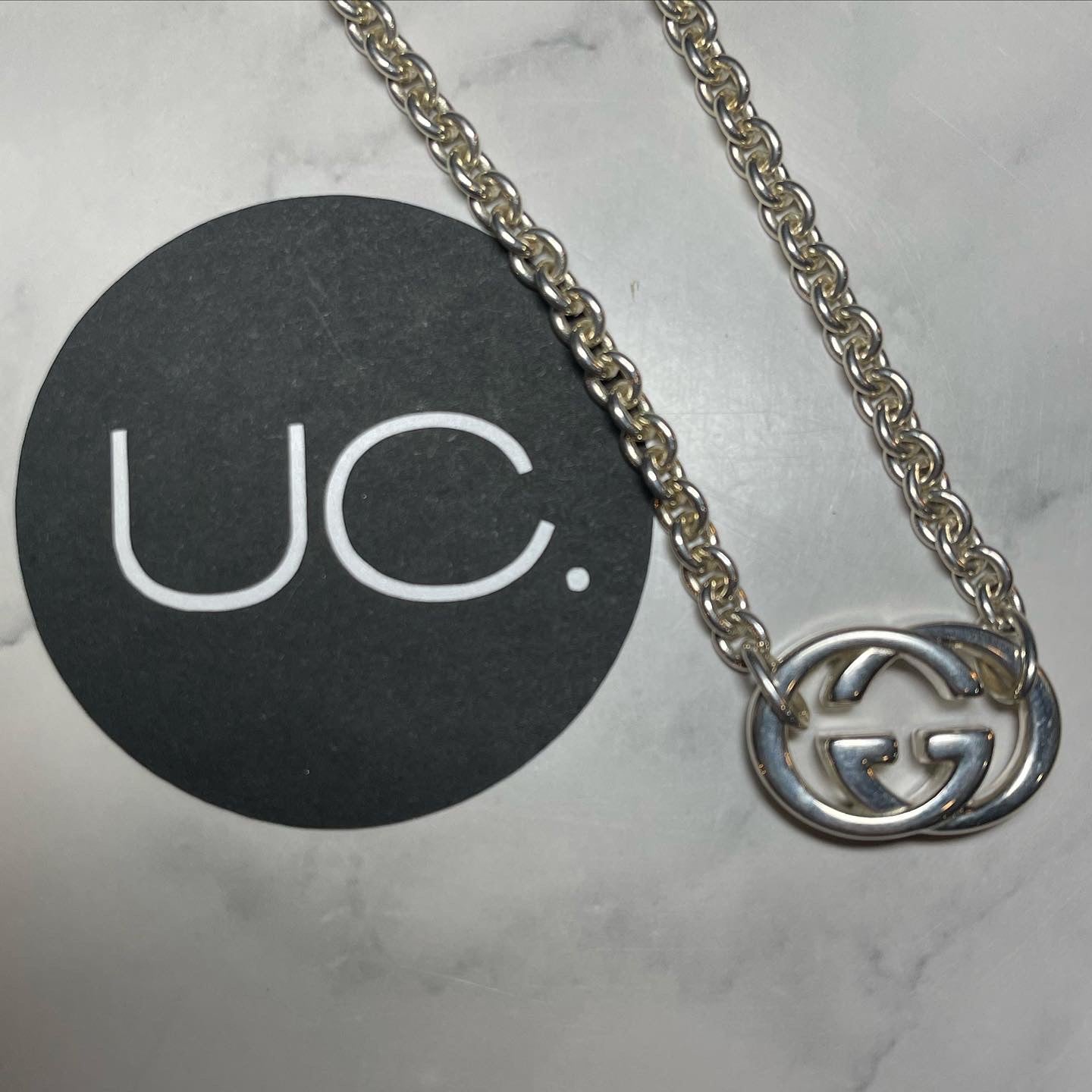 Gucci Double G Logo Necklace