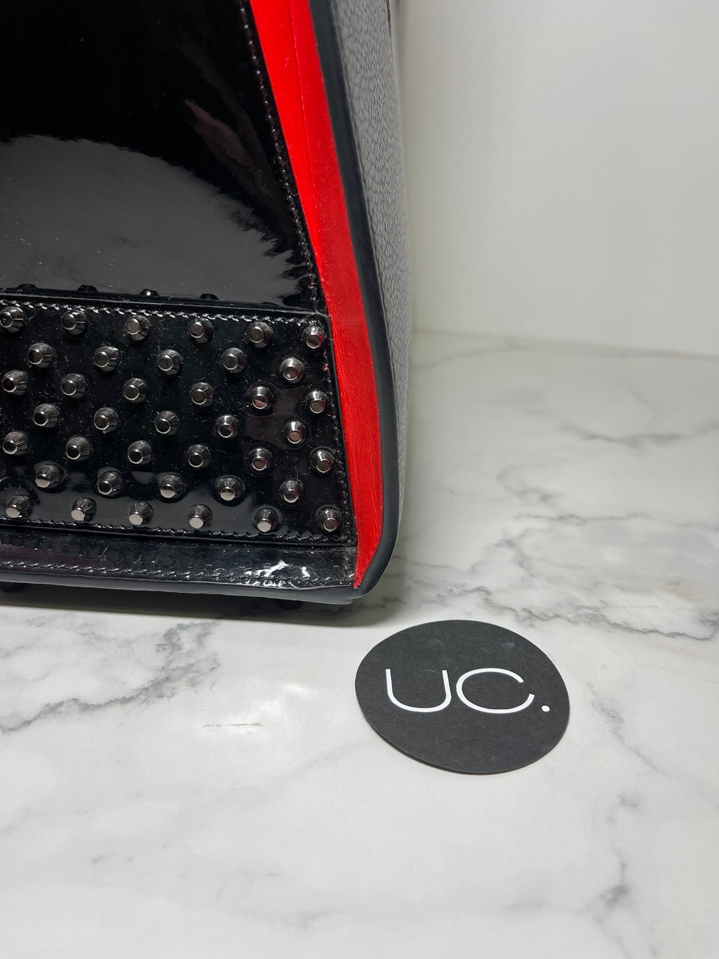 Christian Louboutin Studded Paloma Bag, Medium