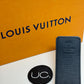 Louis Vuitton LV Pyramide Glitter Silver Belt, Size 85